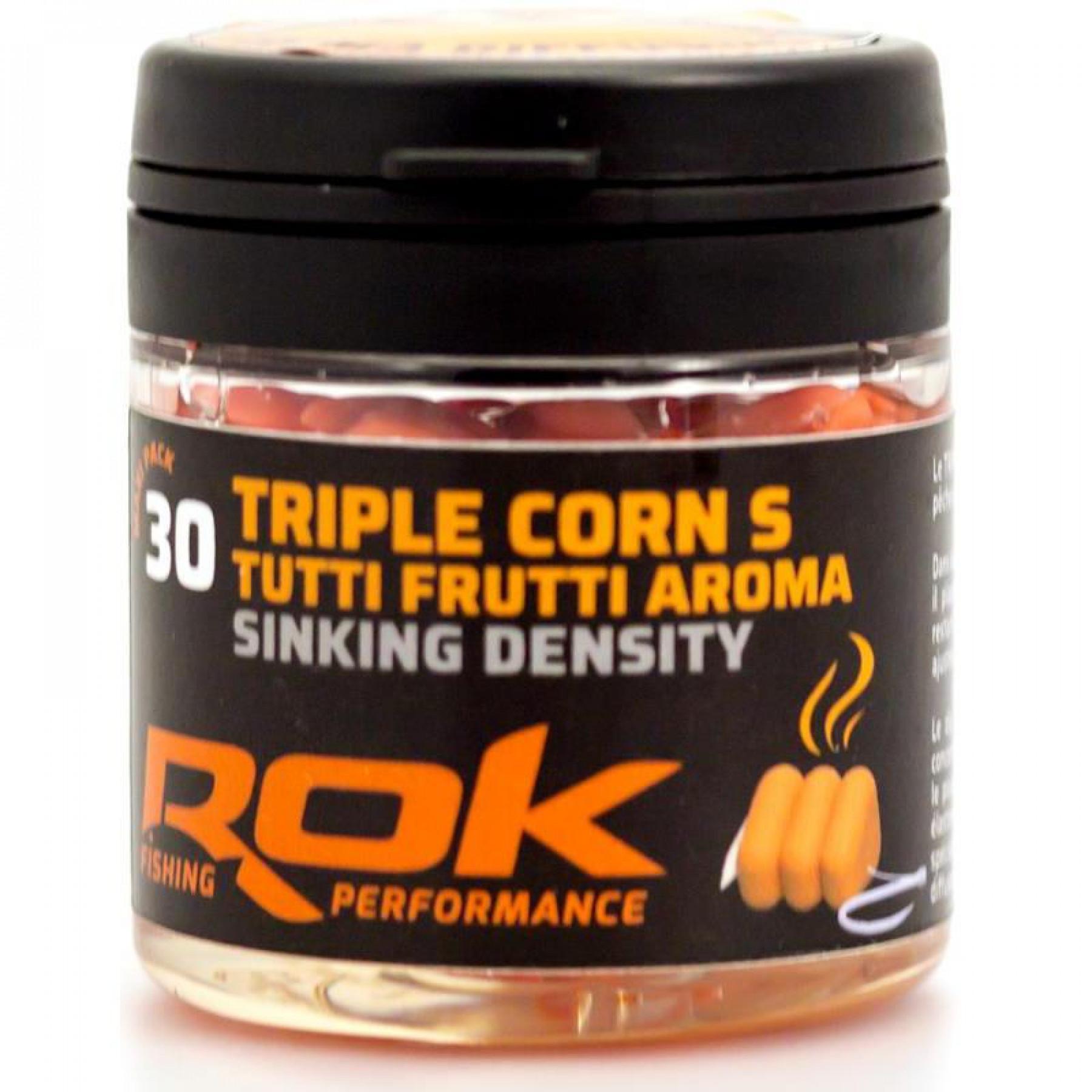 Attractant triple Rok aromatisé au maïs Sinking Density Small
