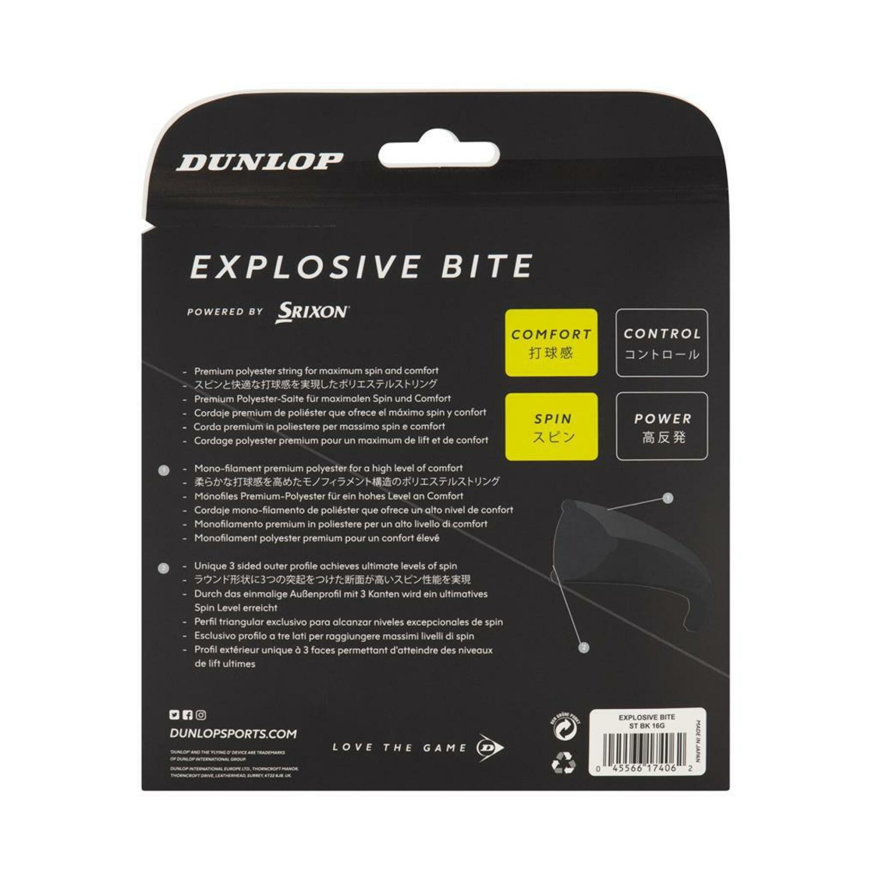 Cordage Dunlop explosive bite