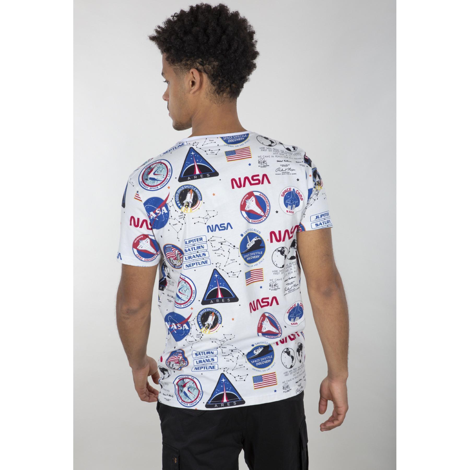 T-shirt Alpha Industries NASA AOP