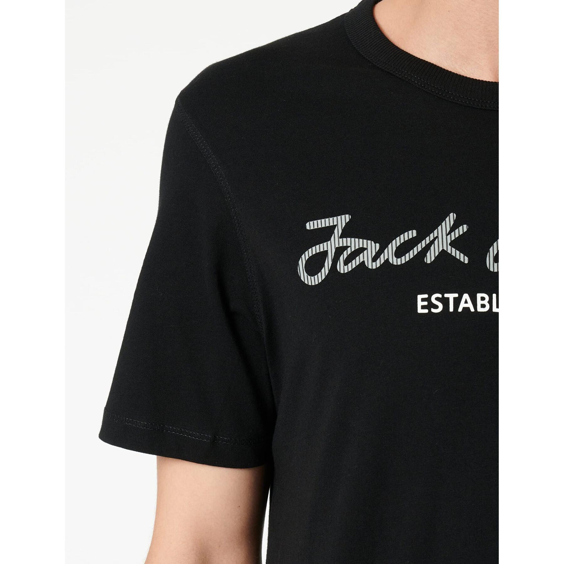 T-shirt haut de gamme col rond Jack & Jones Berg