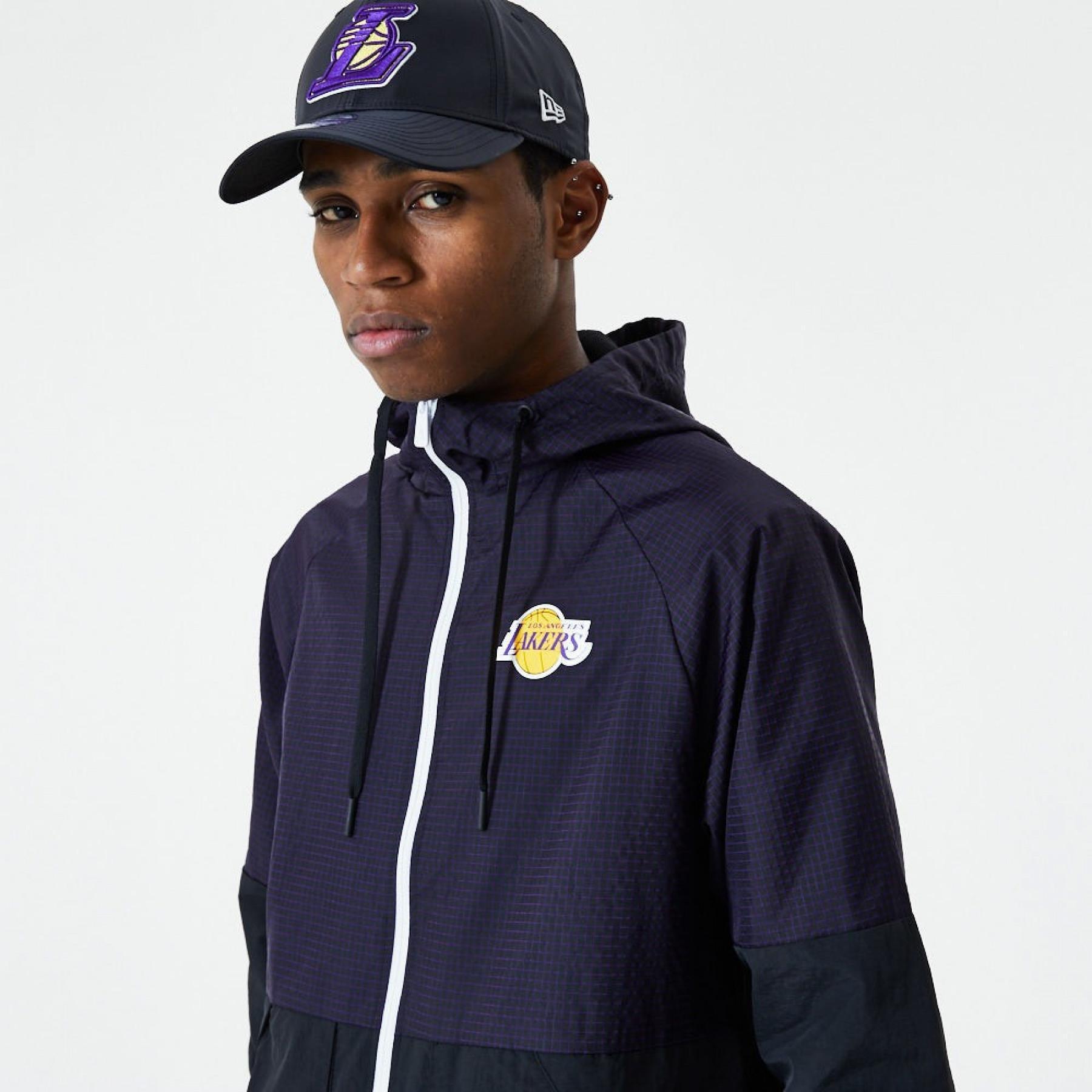 Coupe-vent New Era Ripstop Los Angeles Lakers
