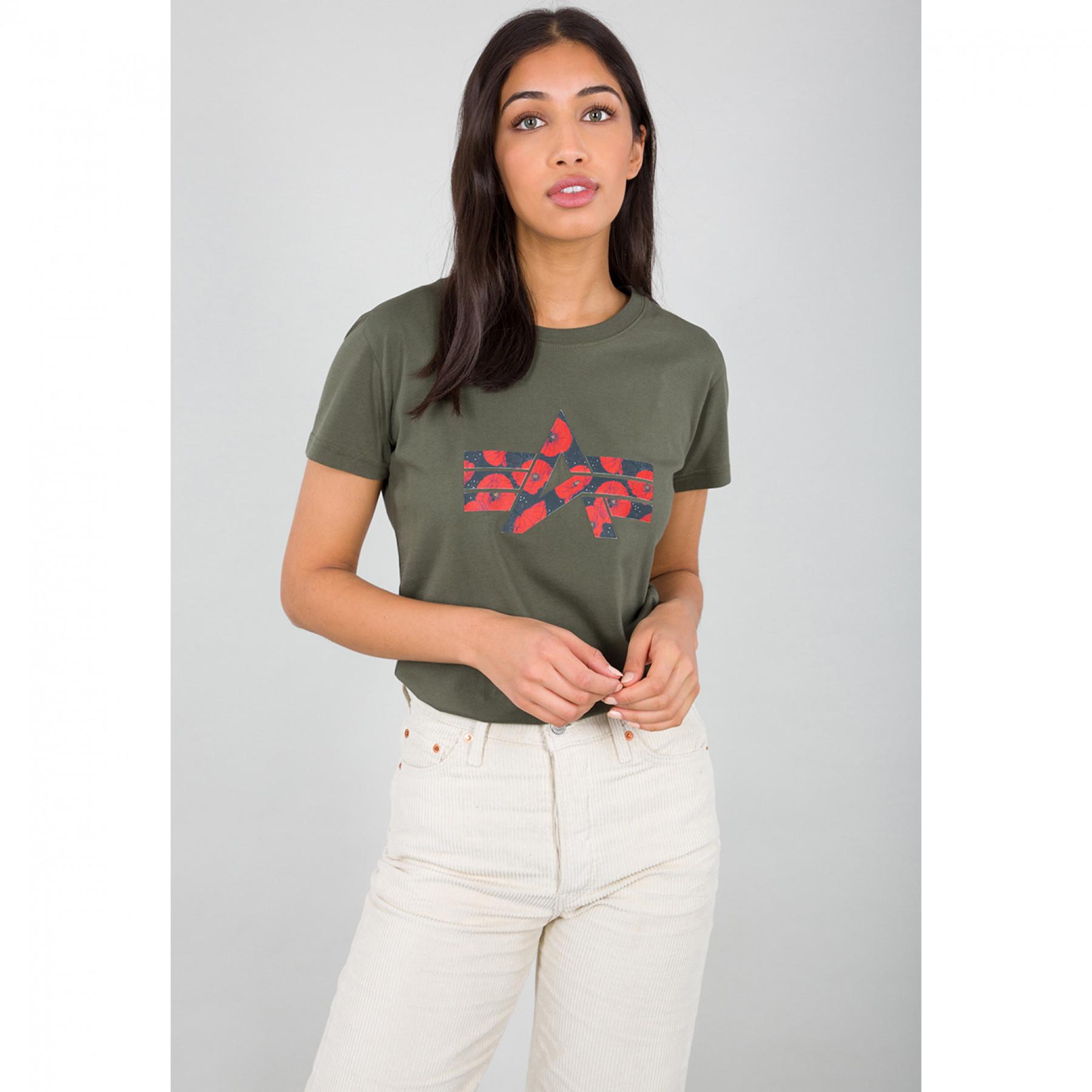 T-shirt femme Alpha Industries Flock Flower Print