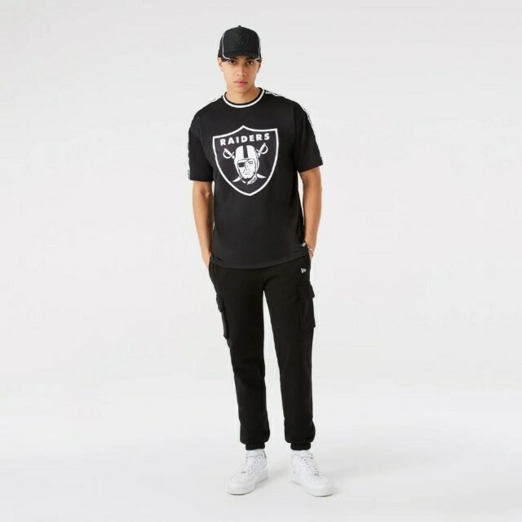T-shirt à manches courtes New Era Las Vegas Raiders 2021/22