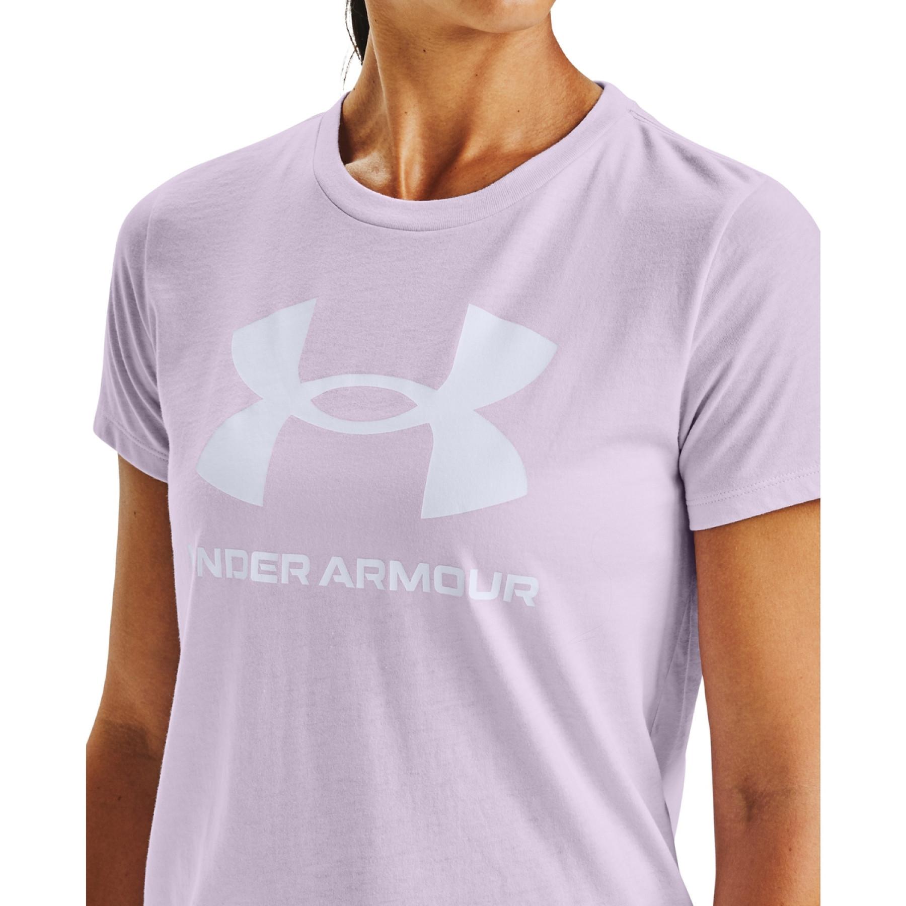 T-shirt femme Under Armour à manches courtes Sportstyle Graphic