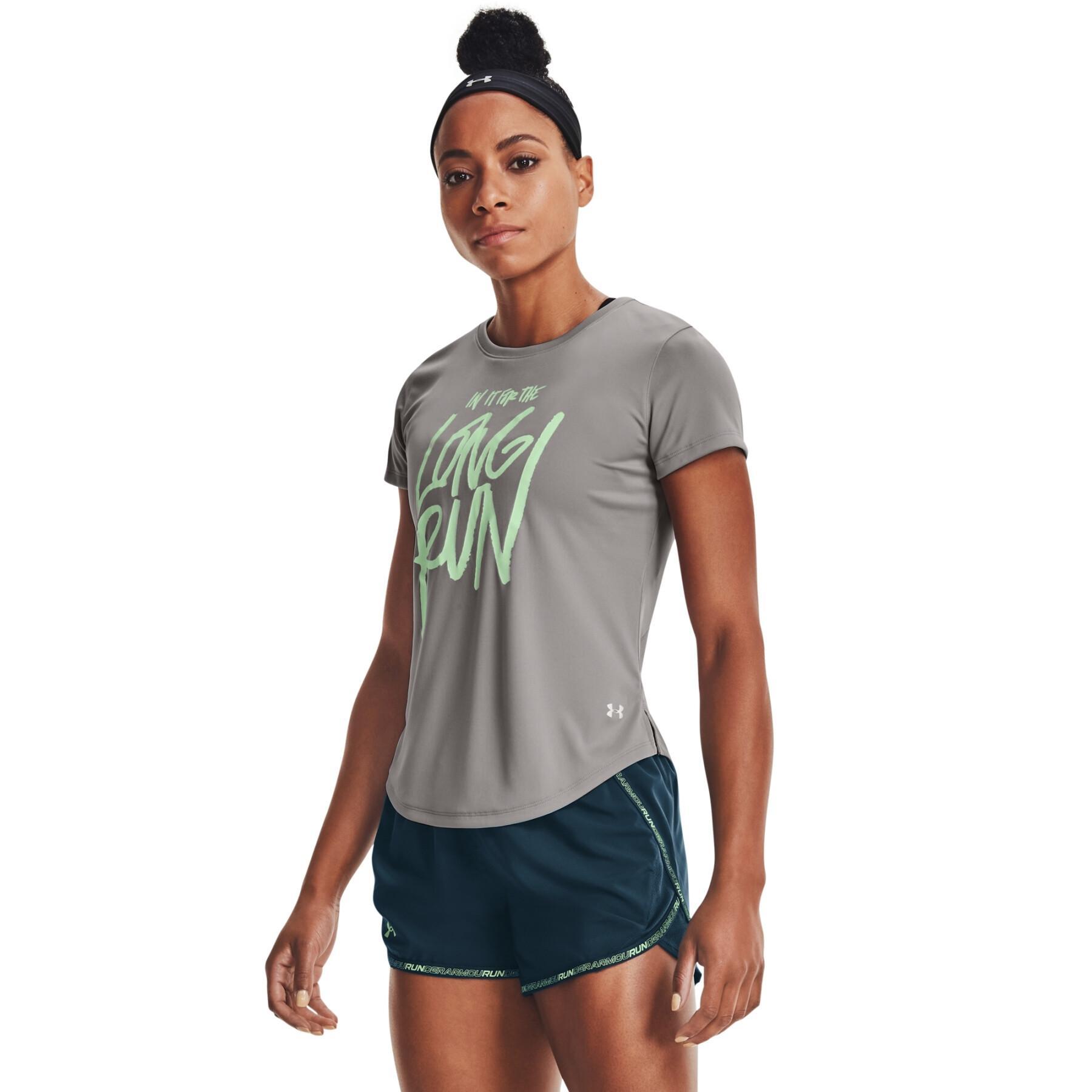 Maillot femme Under Armour Long Run Graphic