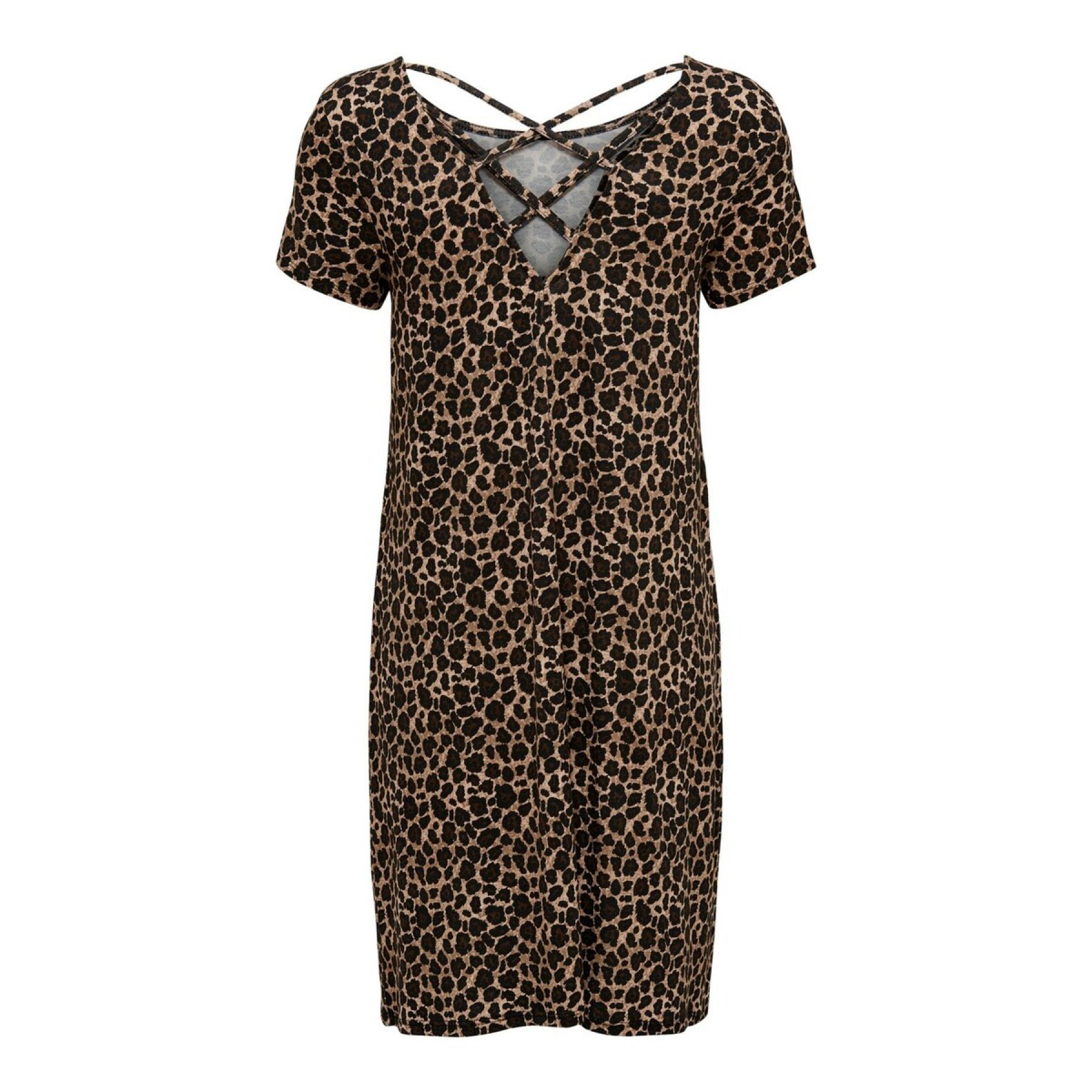Robe femme Only Bera dos lacet
