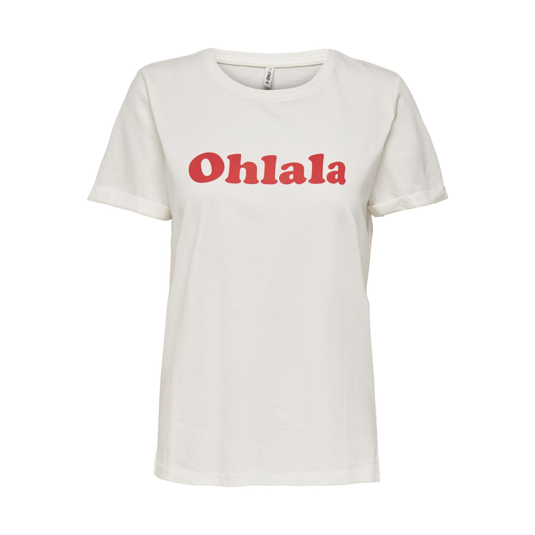 T-shirt femme Only Onlorla