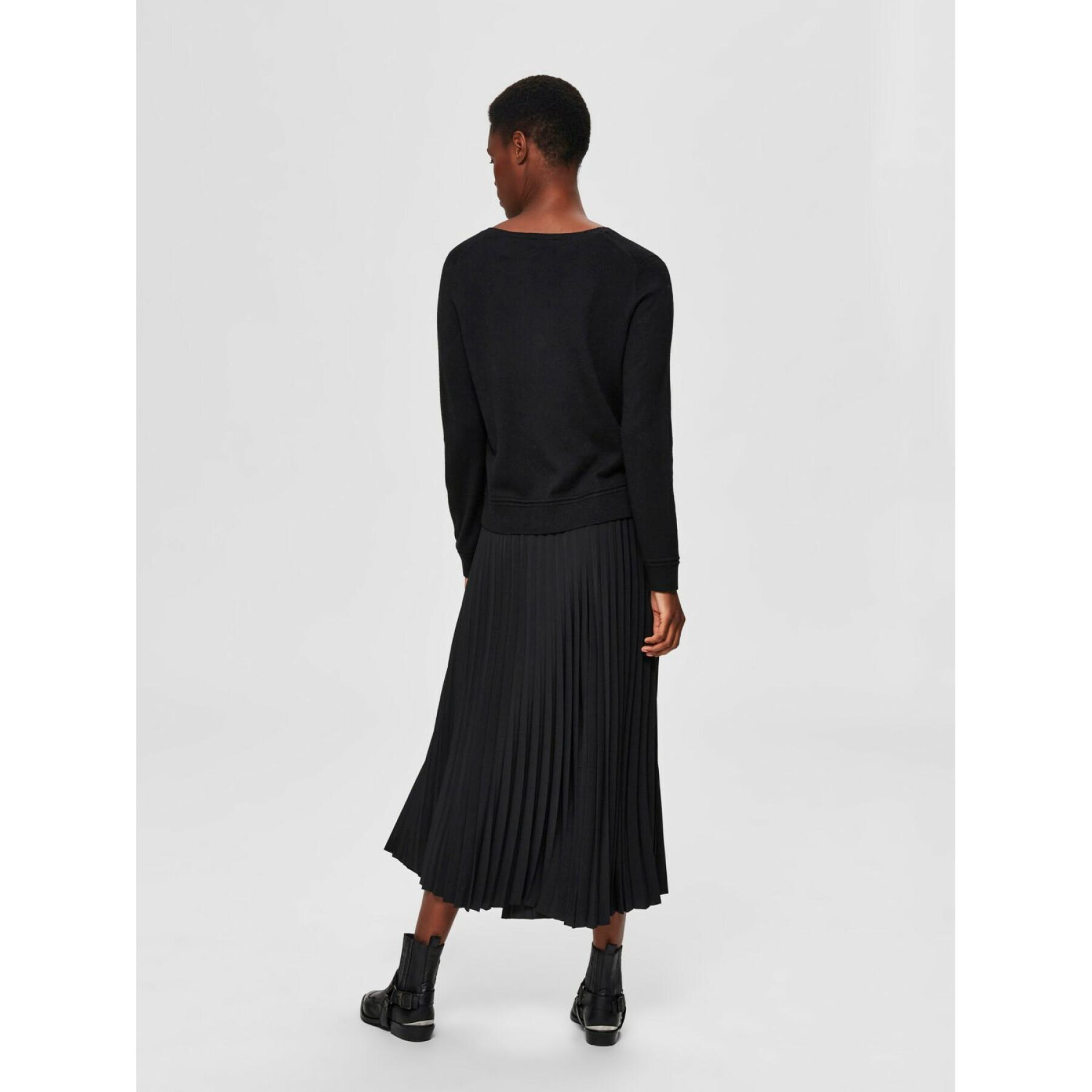 Jupe femme Selected Alexis midi