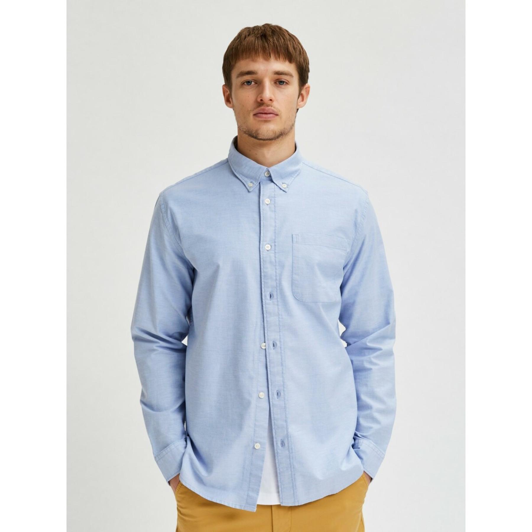 Chemise Selected Rick-ox manches longues flex