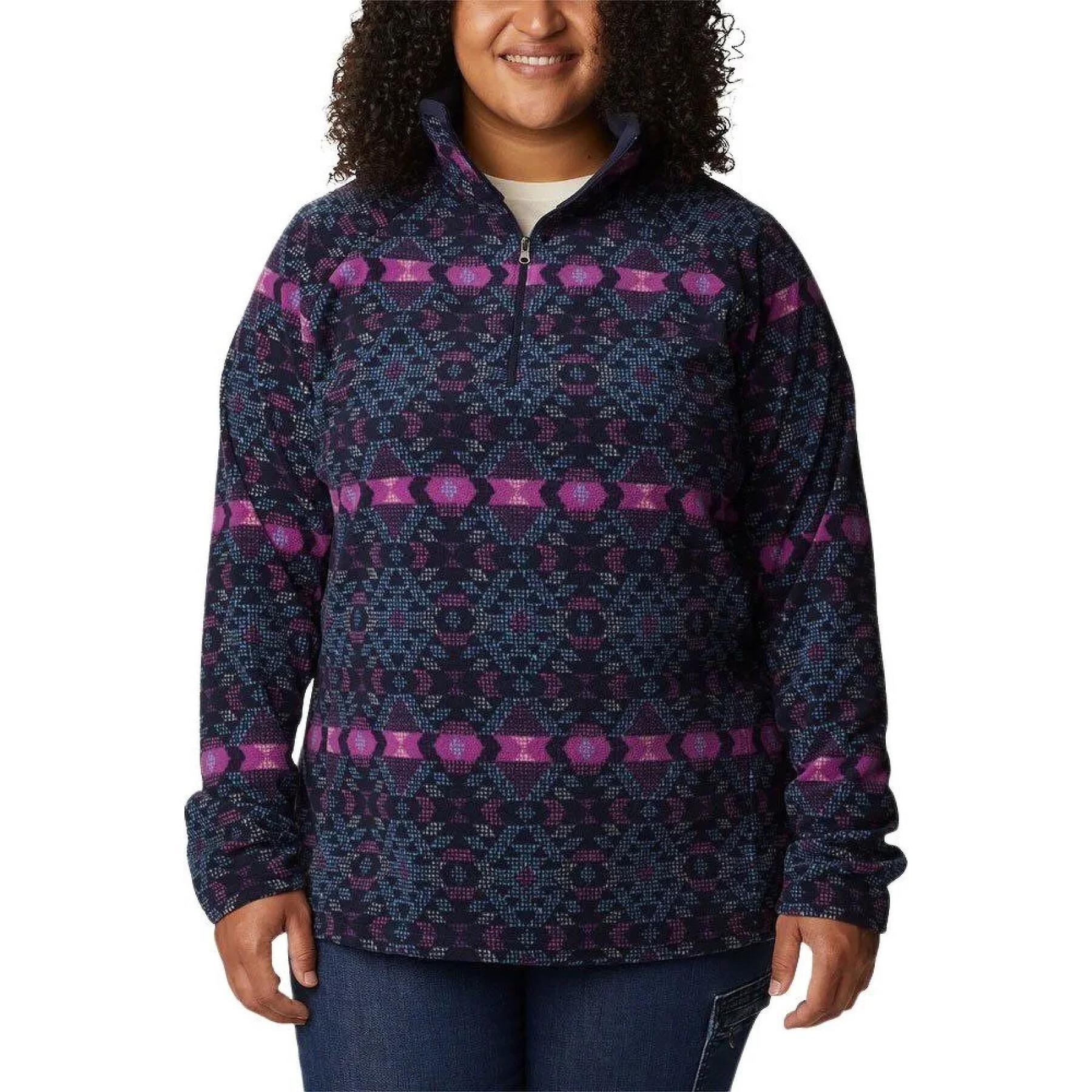 Sweatshirt 1/2 zip femme Columbia Glacial IV