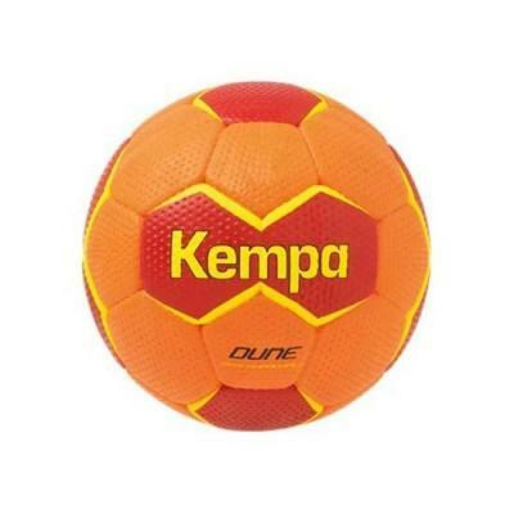 Ballon Kempa Dune Beachball T3 orange/rouge