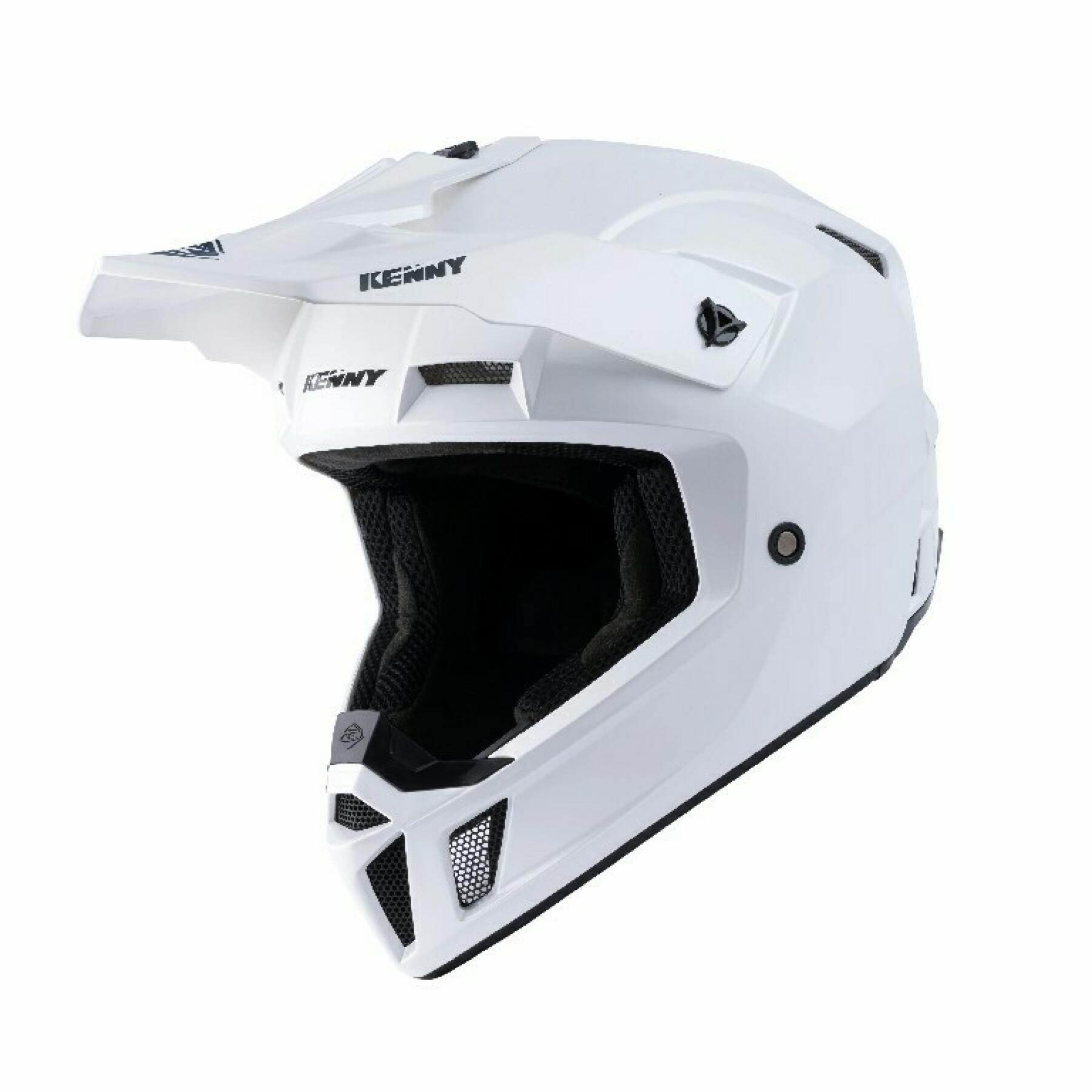 Casque moto cross Kenny performance solid