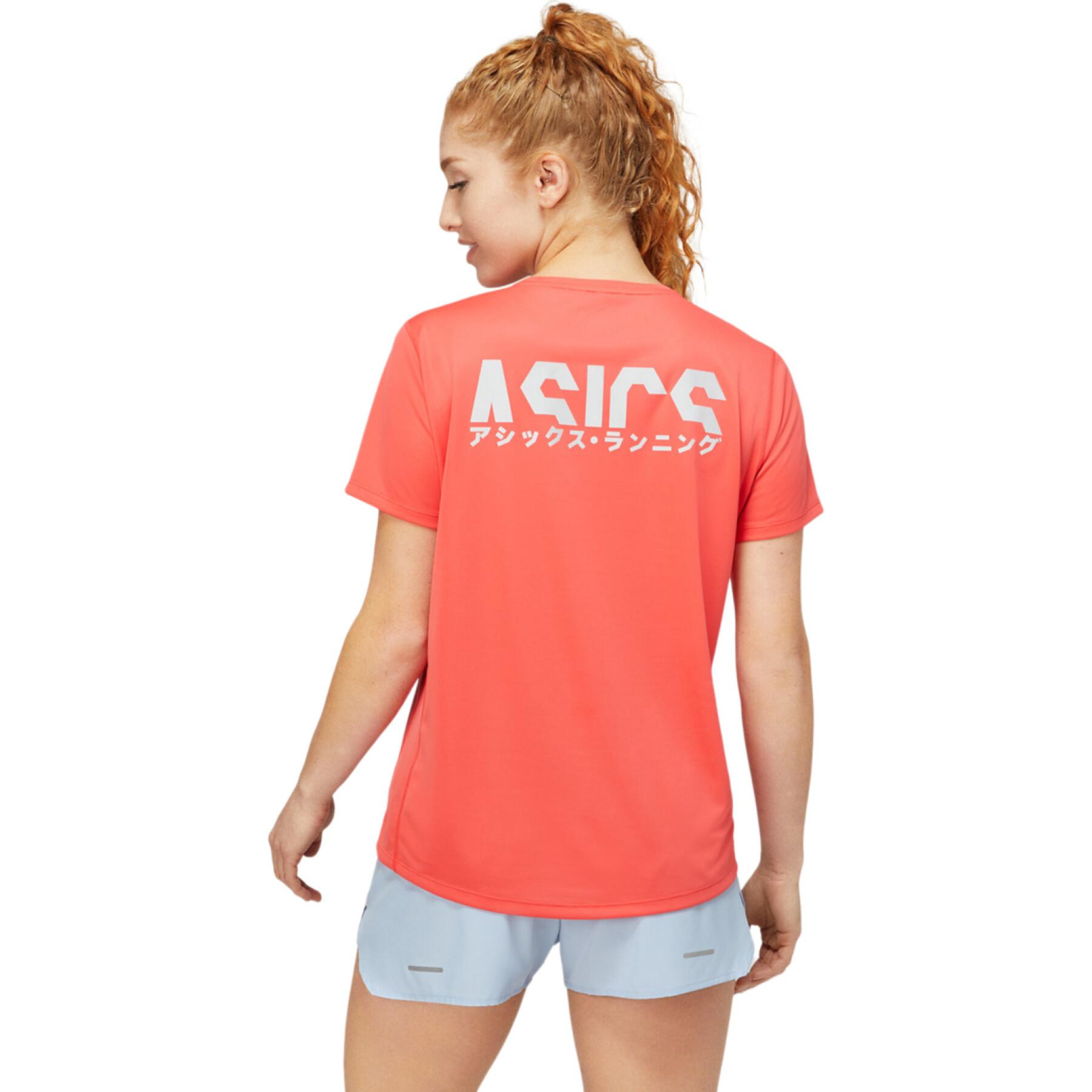 T-shirt femme Asics Katakana