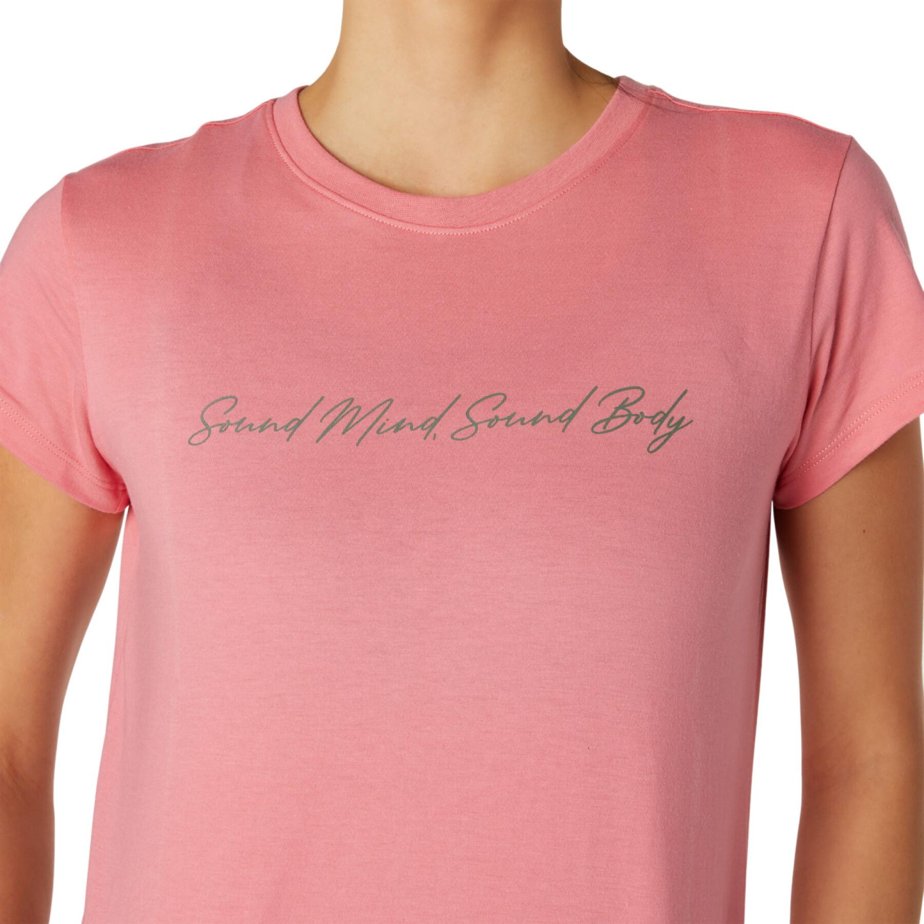 T-shirt femme Asics Smsb Graphic Ii