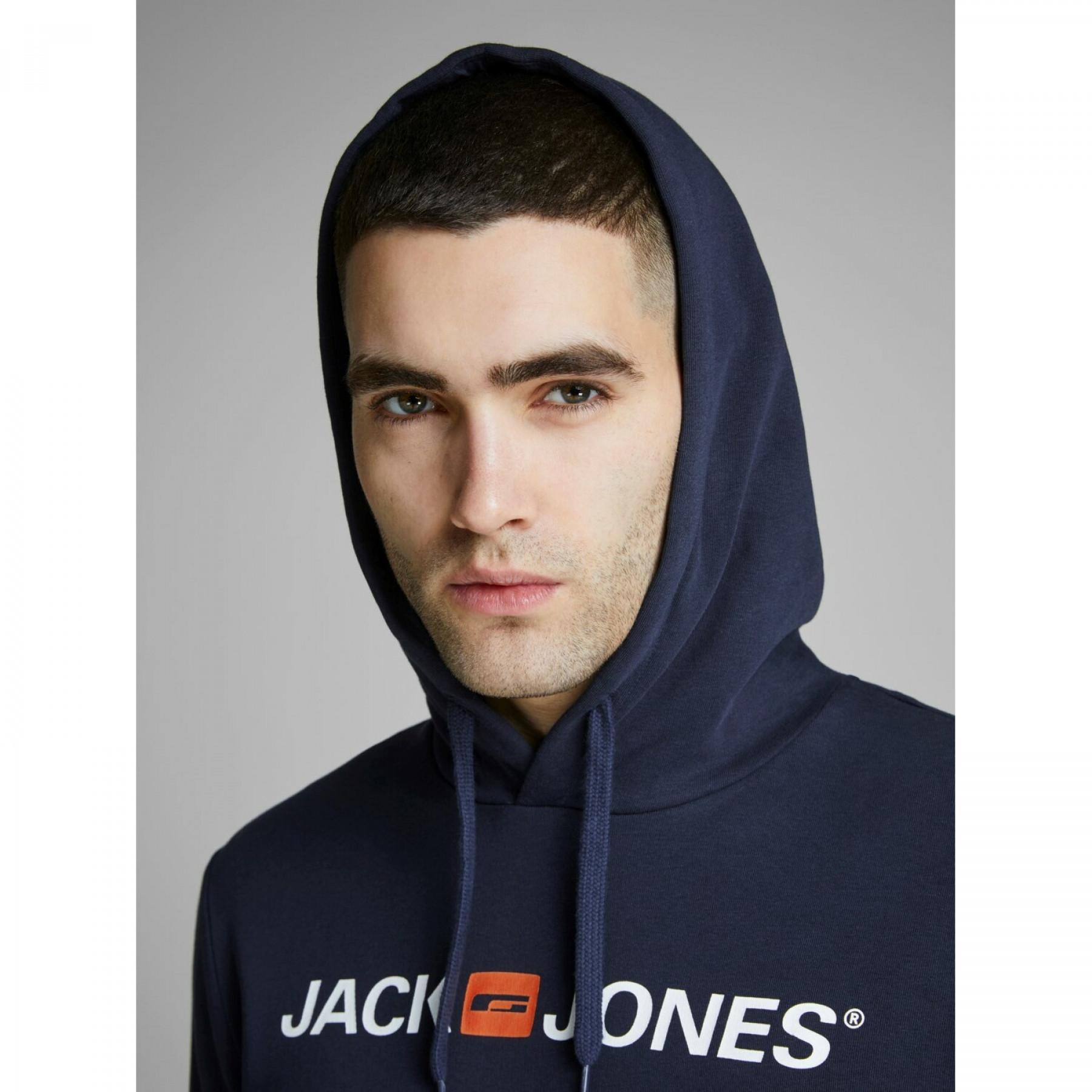 Sweatshirt à capuche Jack & Jones Corp old logo