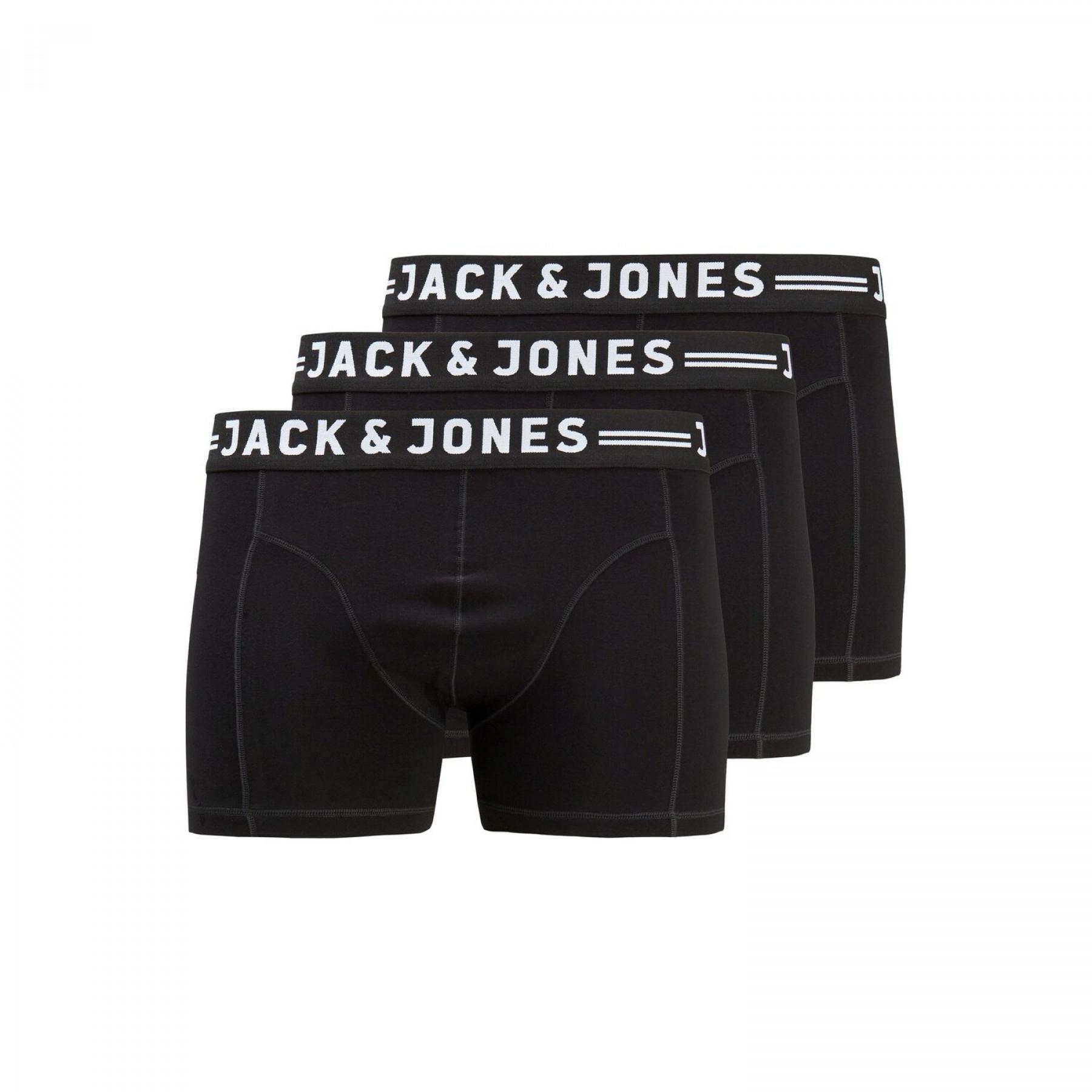 Lot de 3 Boxer grande taille Jack & Jones Jacsense