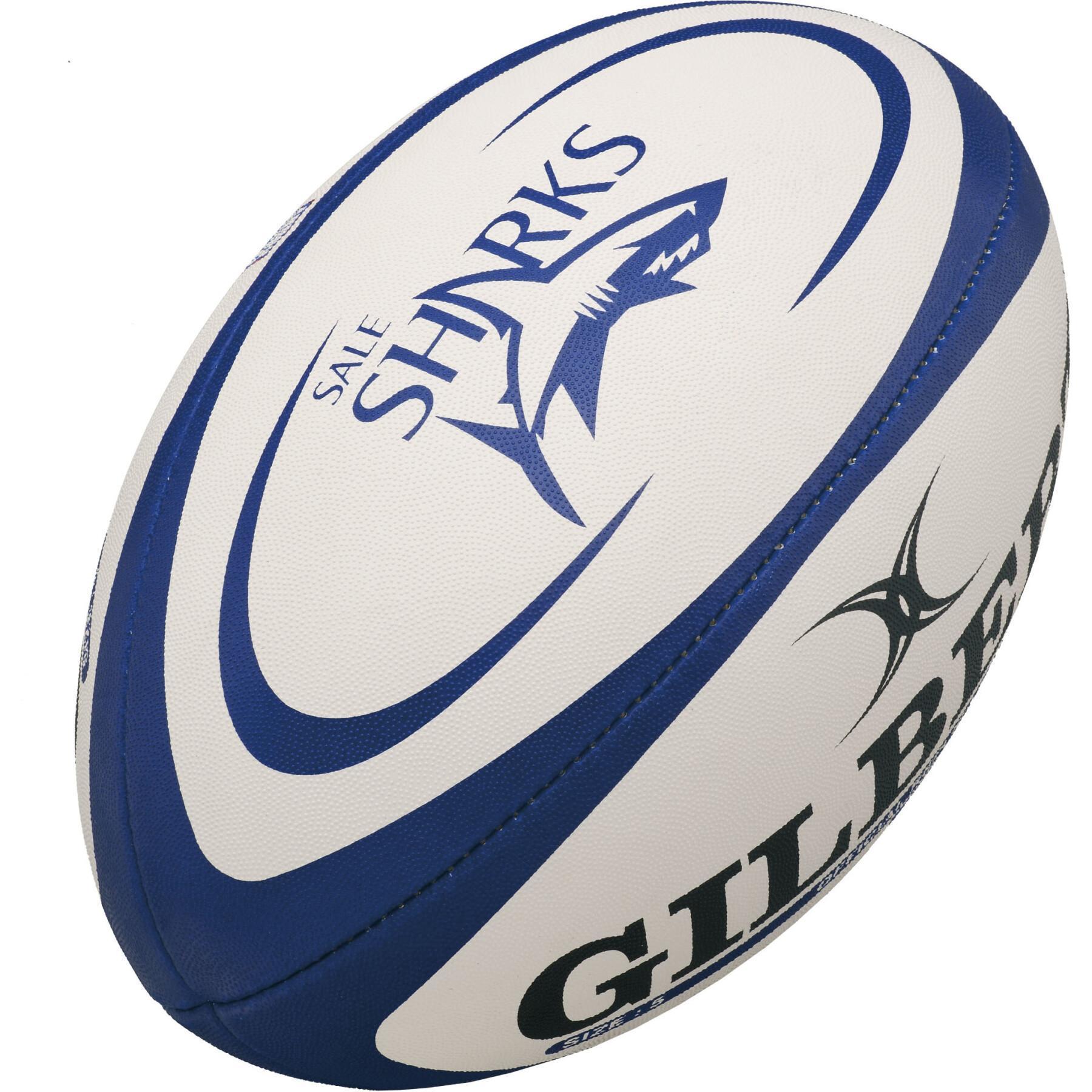 Ballon de rugby Gilbert Sale Sharks