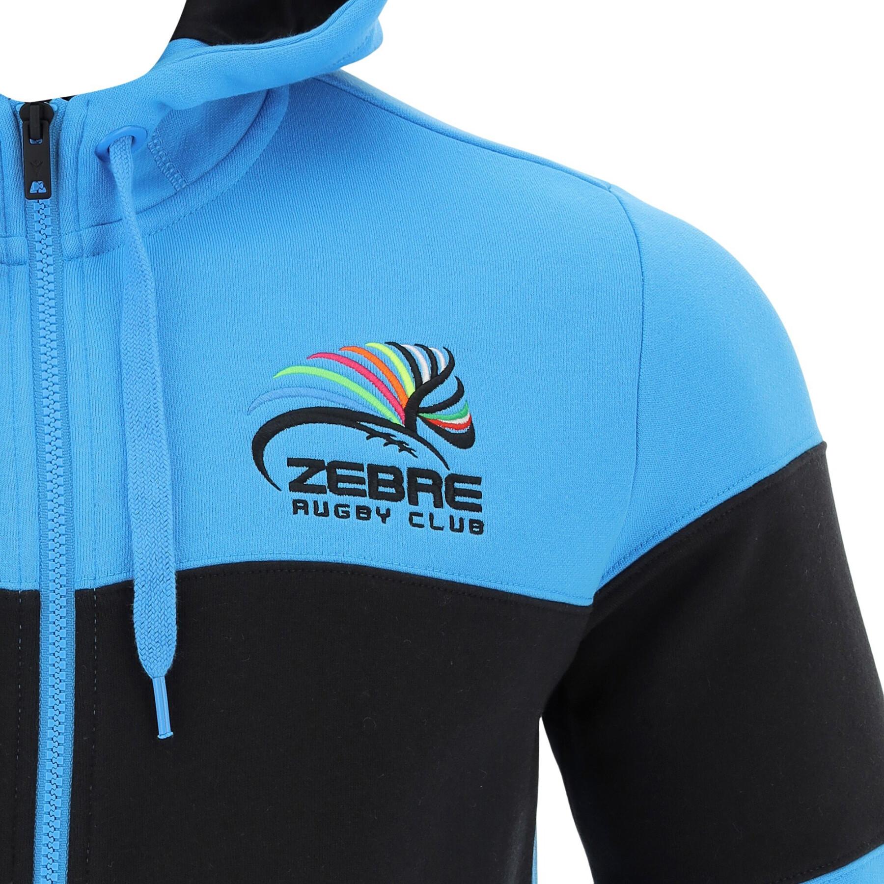 Sweatshirt voyage Zebre rugby 2020/21