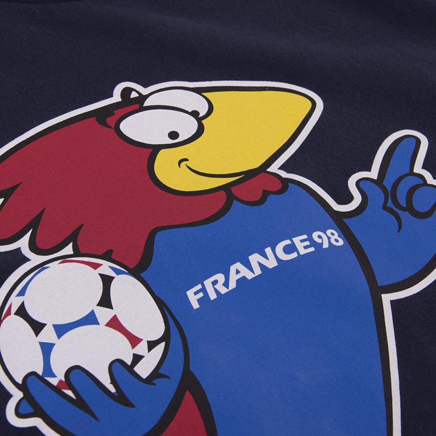 T-shirt Copa Football France Mascot Coupe du monde 1998