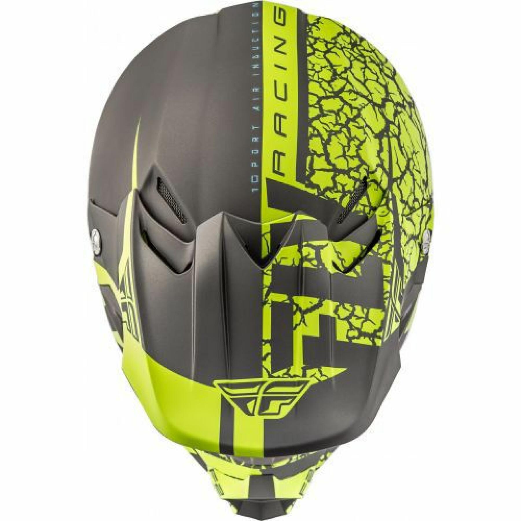 Casque Fly Racing F2 Carbon Fracture 2018