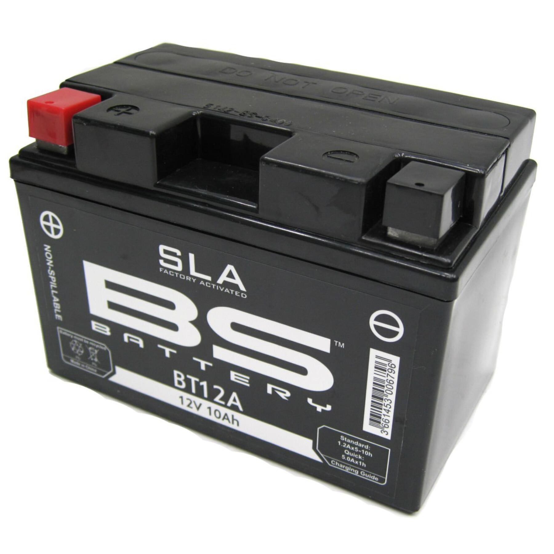 Batterie moto BS Battery SLA BT12A - C (10Hr) - C (20Hr)