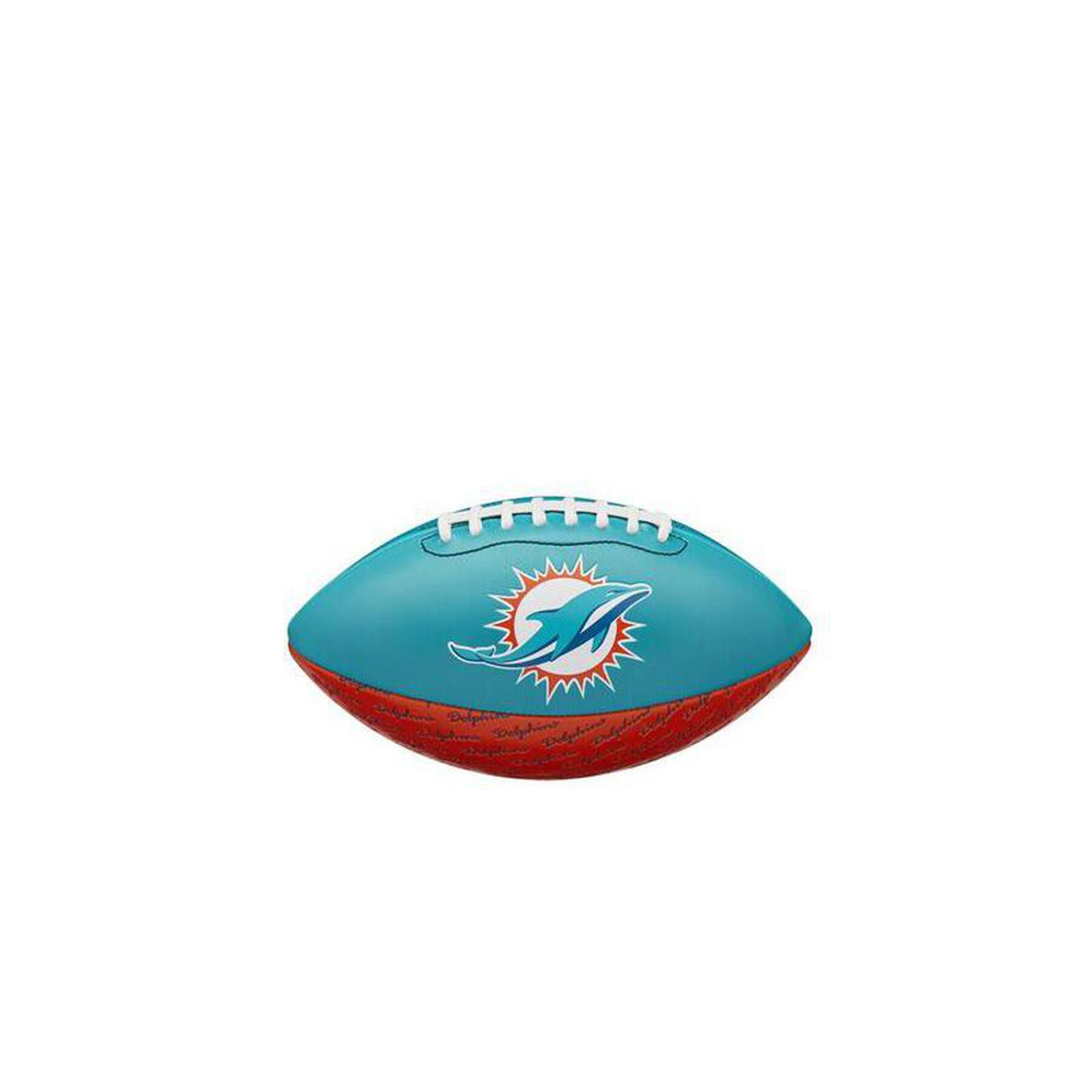 Mini ballon enfant NFL Miami Dolphins