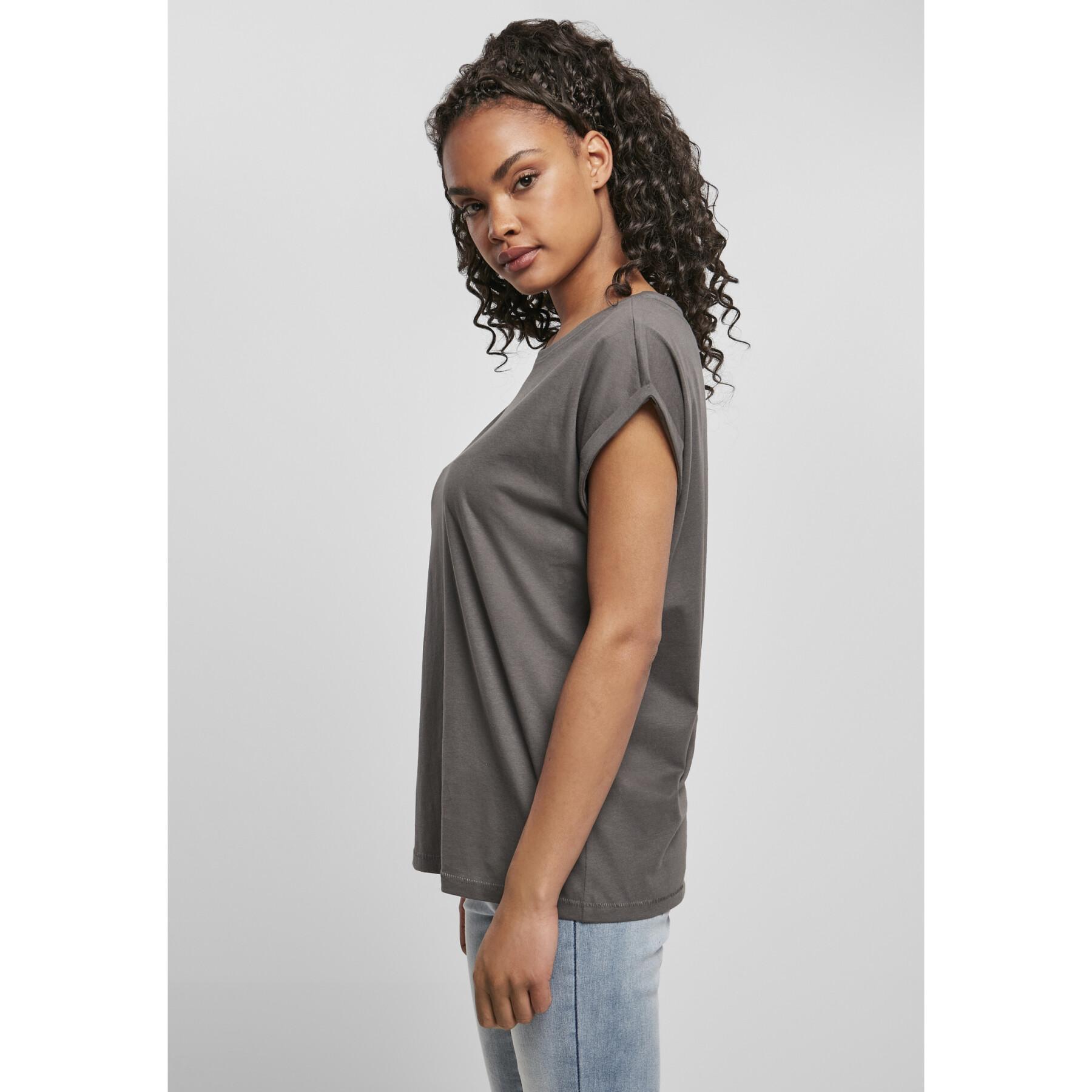 T-shirt femme Urban Classics extended shoulder-grandes tailles