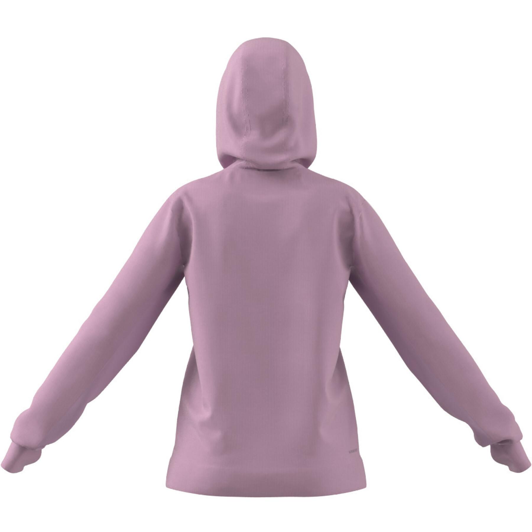 Sweatshirt à capuche conçu pour l'entraînement femme adidas Aeroready