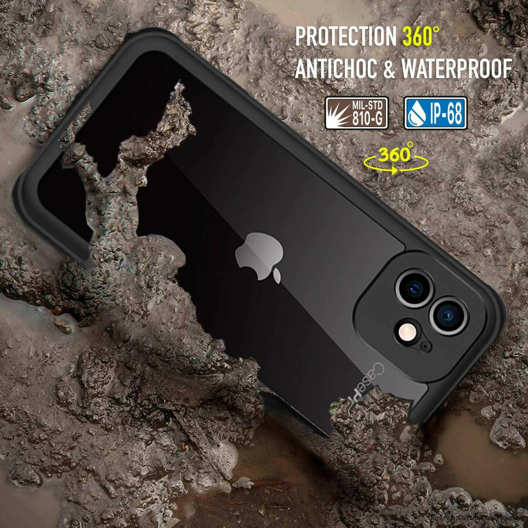 Coque smartphone iPhone 12 Mini étanche et antichoc waterproof CaseProof