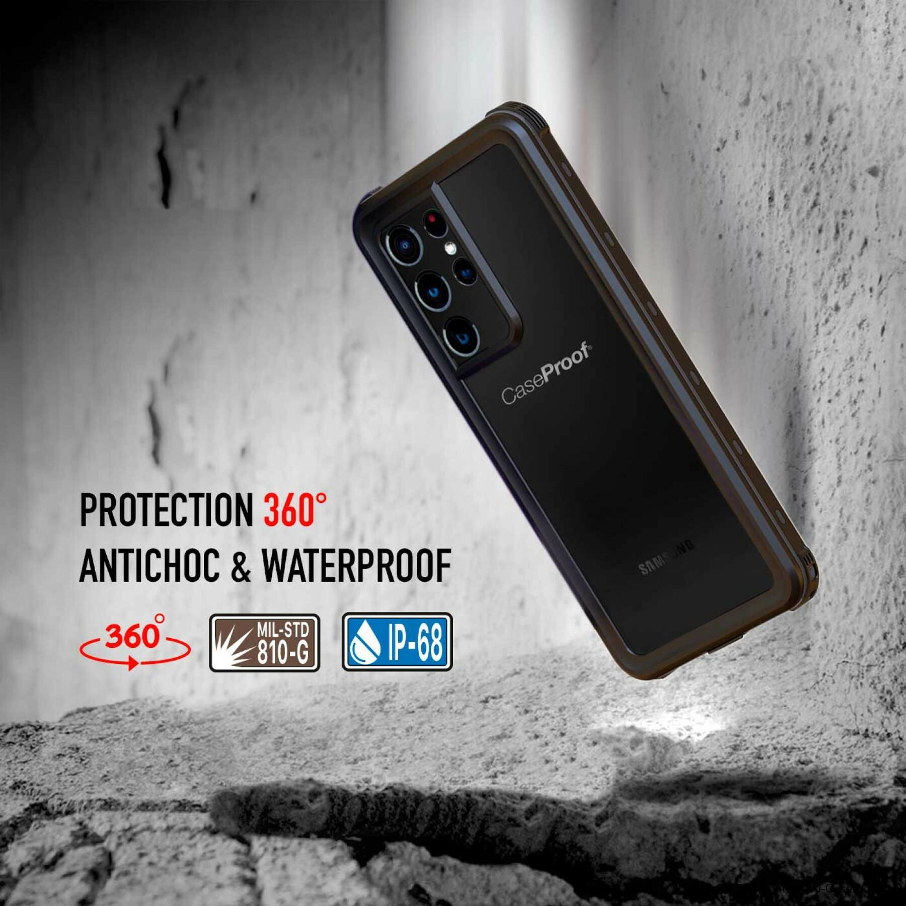 Coque smartphone Samsung Galaxy S21 Ultra 5G étanche et antichoc waterproof CaseProof