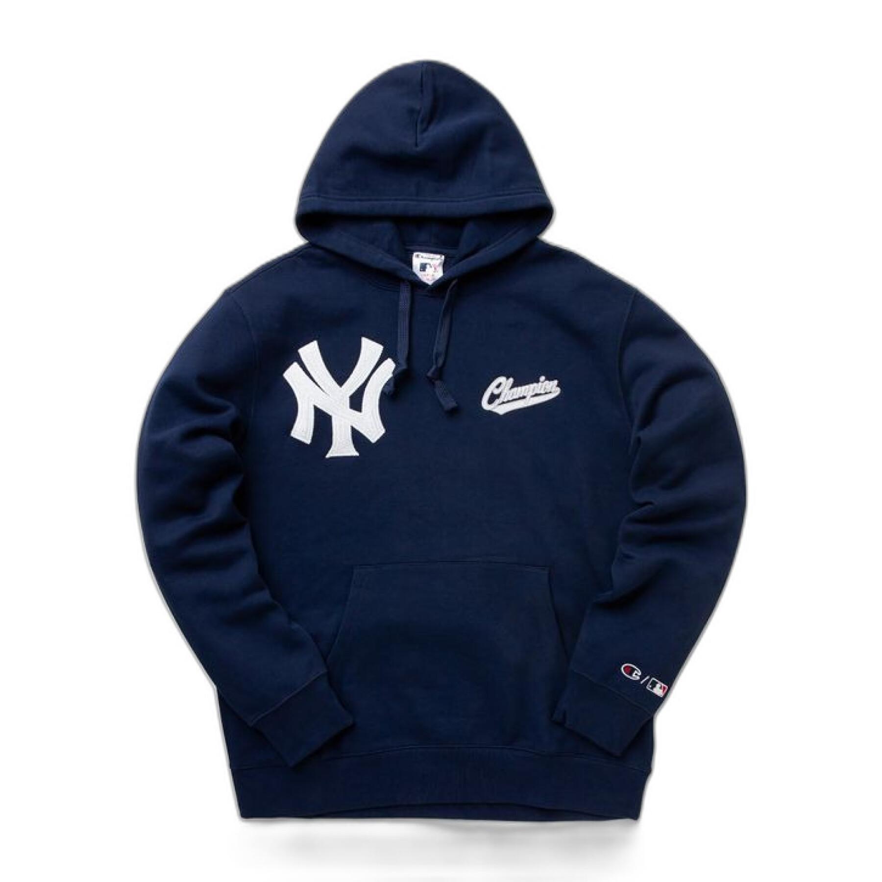 Sweatshirt à capuche Champion MLB New York Yankees