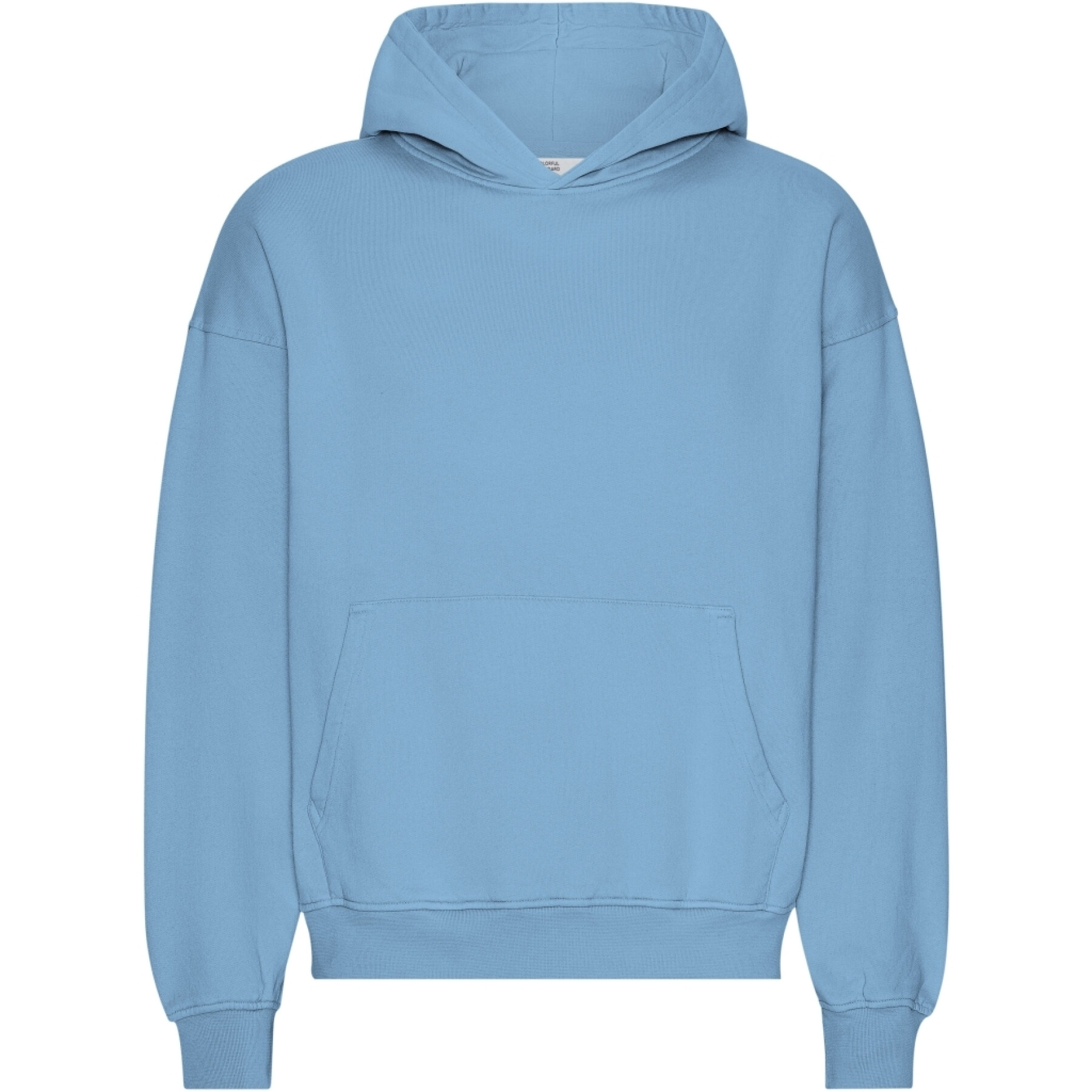 Sweatshirt à capuche oversize Colorful Standard Organic Seaside Blue