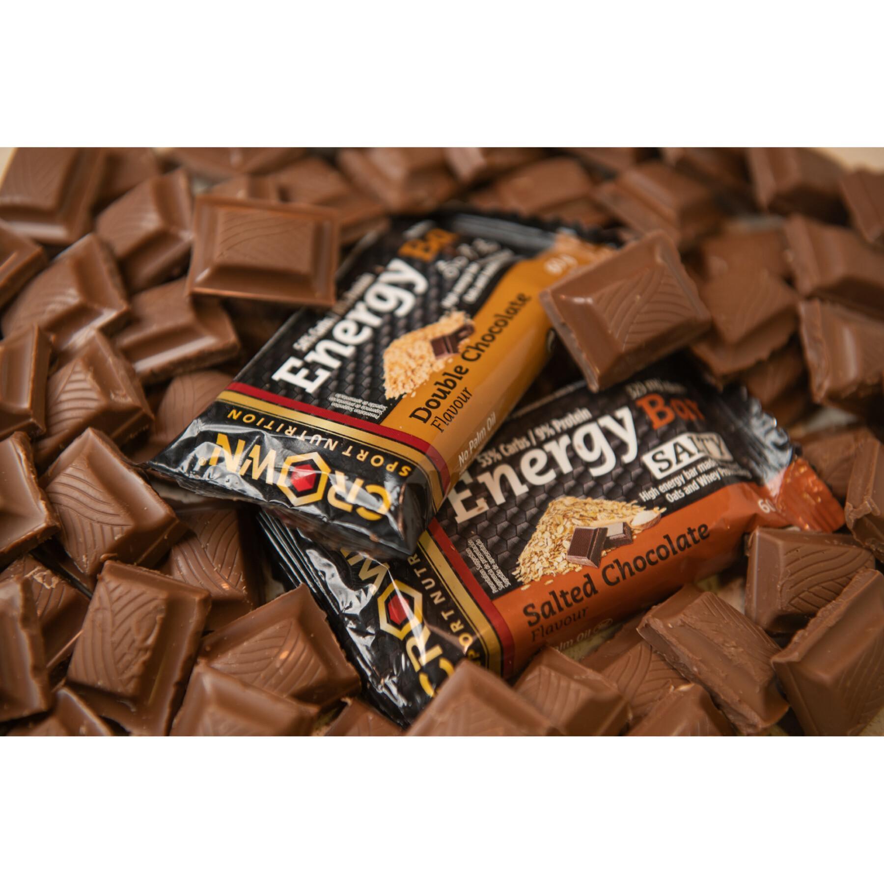 Barre de nutrition Crown Sport Nutrition Energy - chocolat salé - 60 g