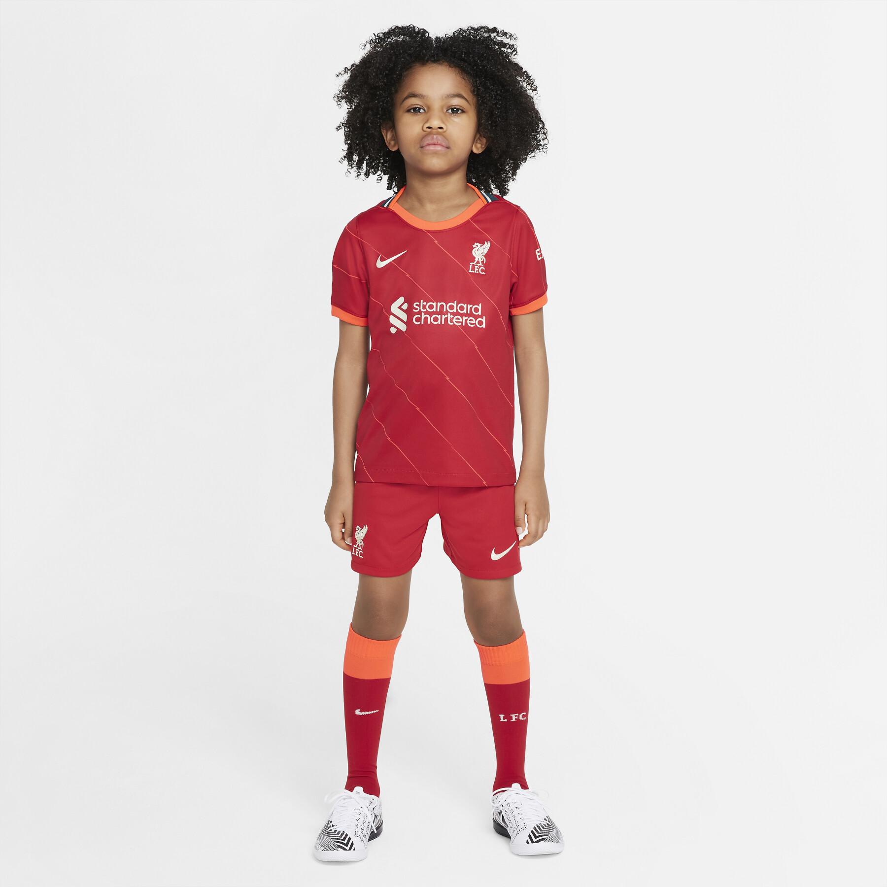 Ensemble domicile enfant Liverpool FC 2021/22 LK