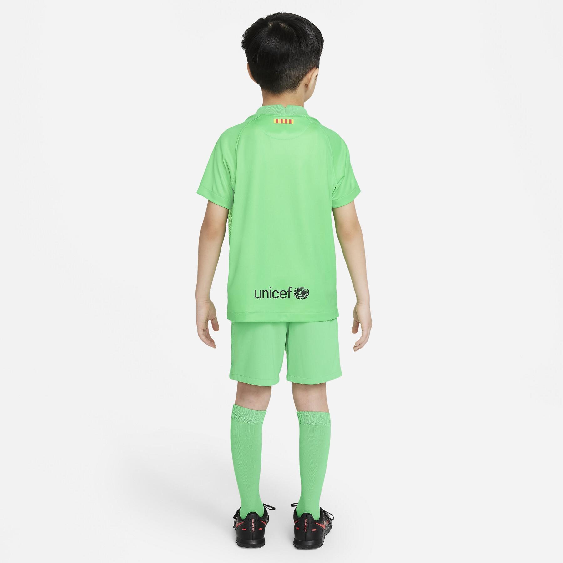 Mini-kit enfant gardien FC Barcelone