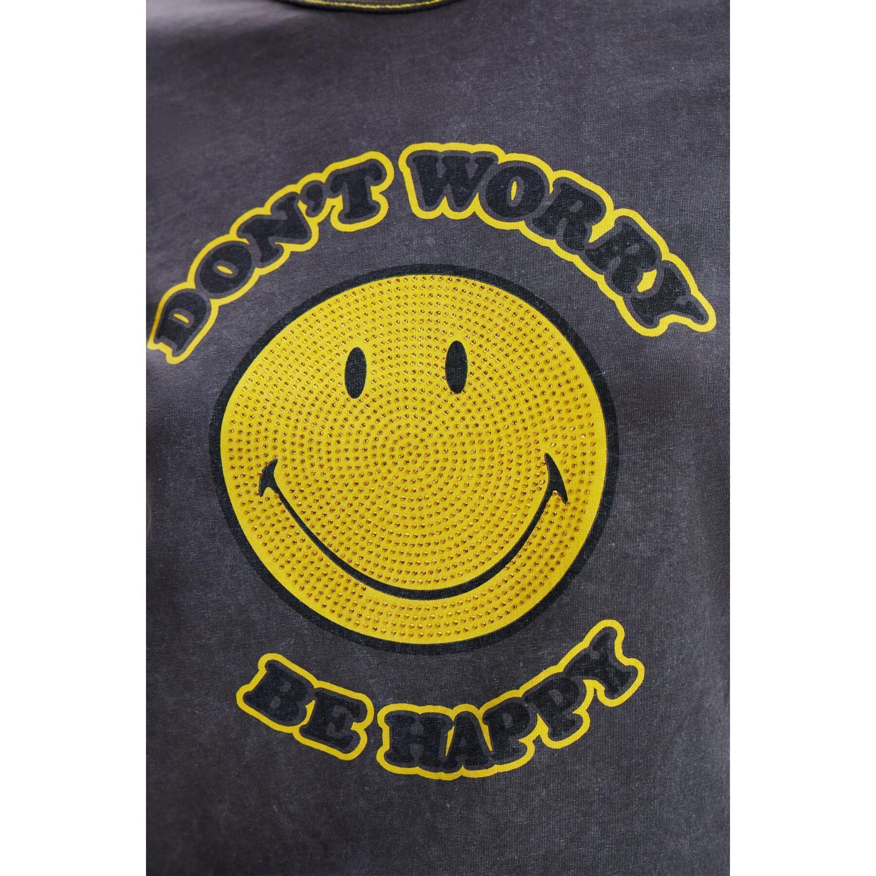 T-shirt femme Desigual More Smiley