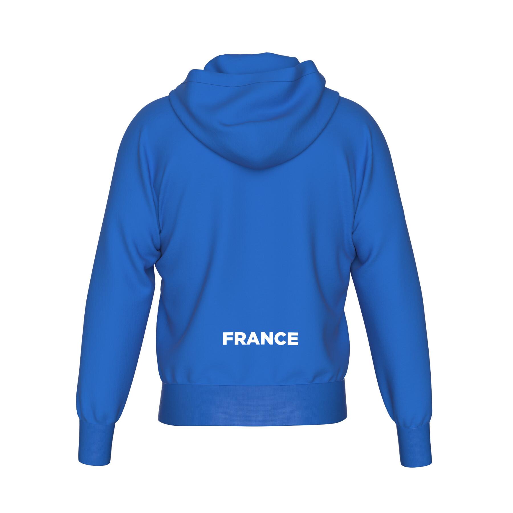 Sweatshirt à capuche zippé Errea France