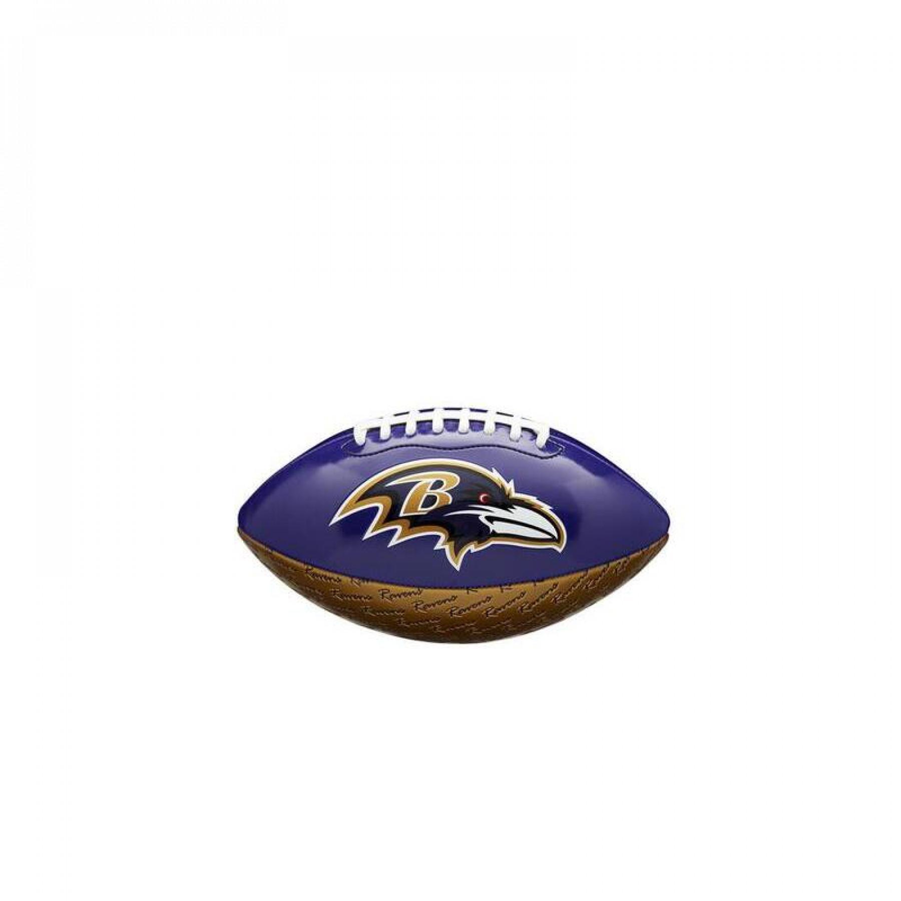 Mini ballon enfant NFL Baltimore Ravens