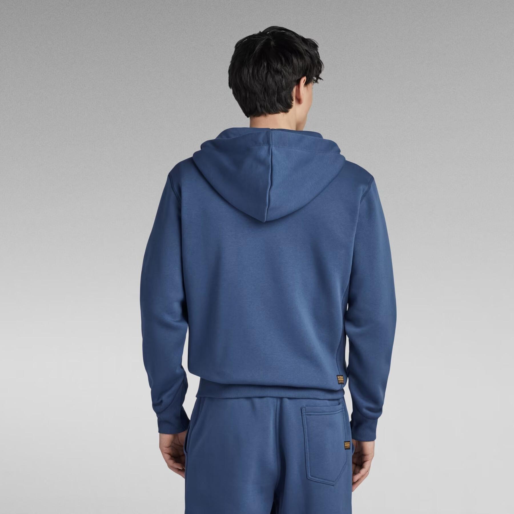 Sweatshirt à capuche zippée G-Star Premium core