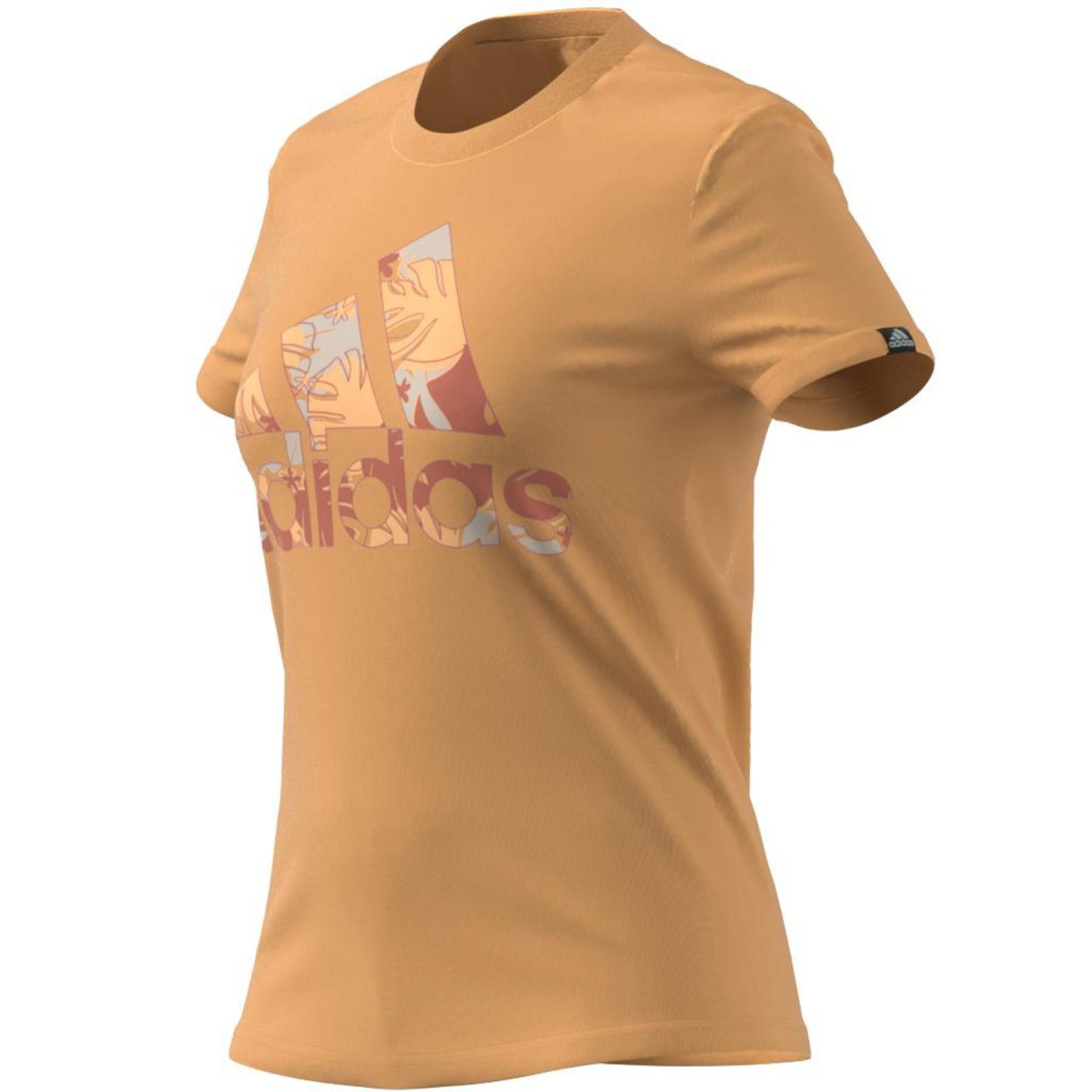 T-shirt femme adidas Tropical Graphic