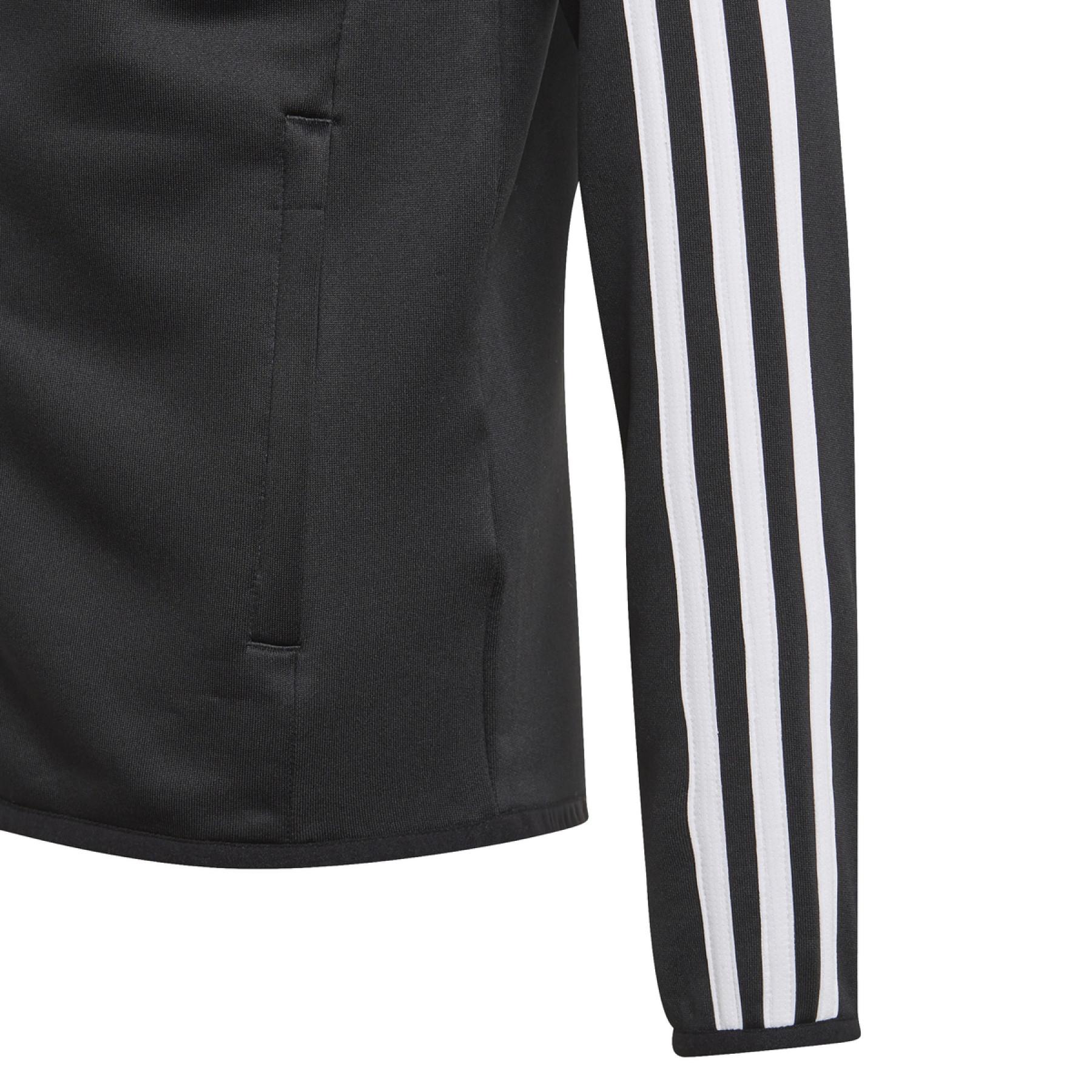 Sweatshirt zippé à capuche enfant adidas D2M 3-Bandes