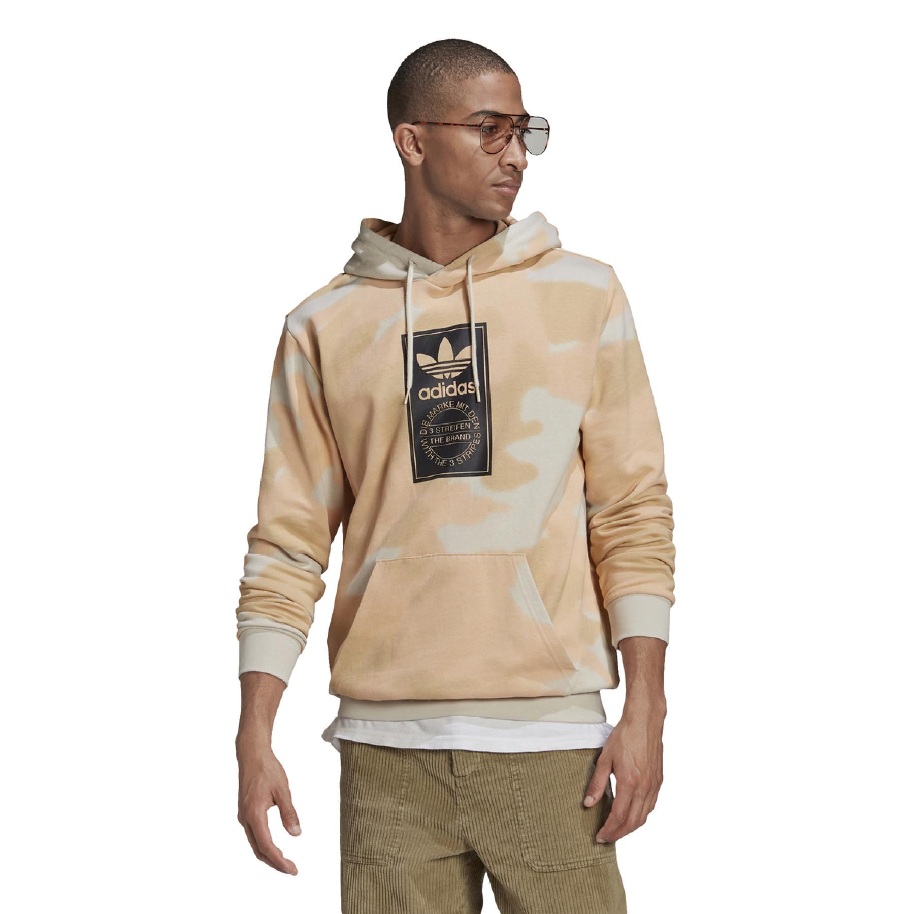 Sweatshirt à capuche adidas Originals Camo Allover Print