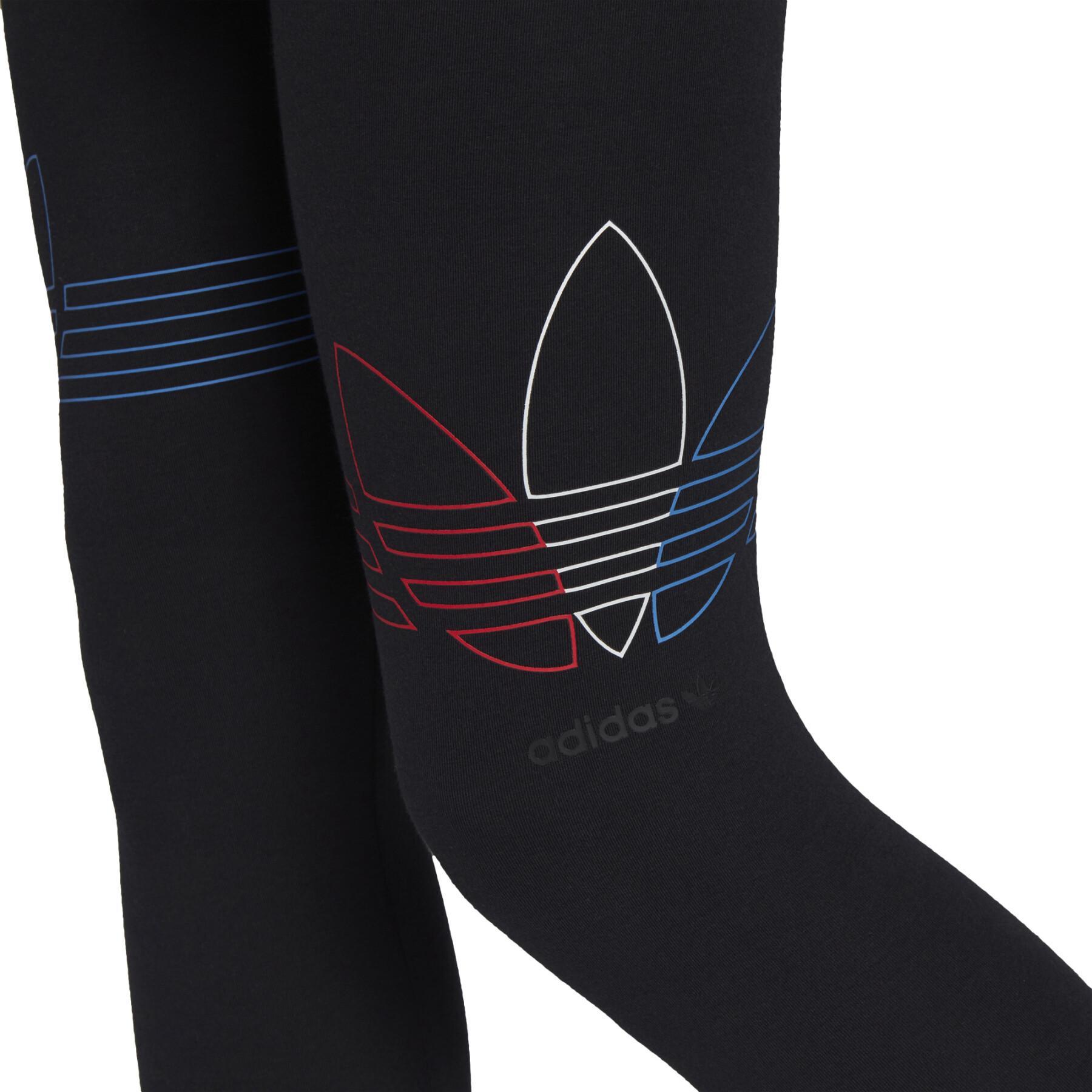 Legging femme adidas Originals Loungewear Adicolor Tricolor