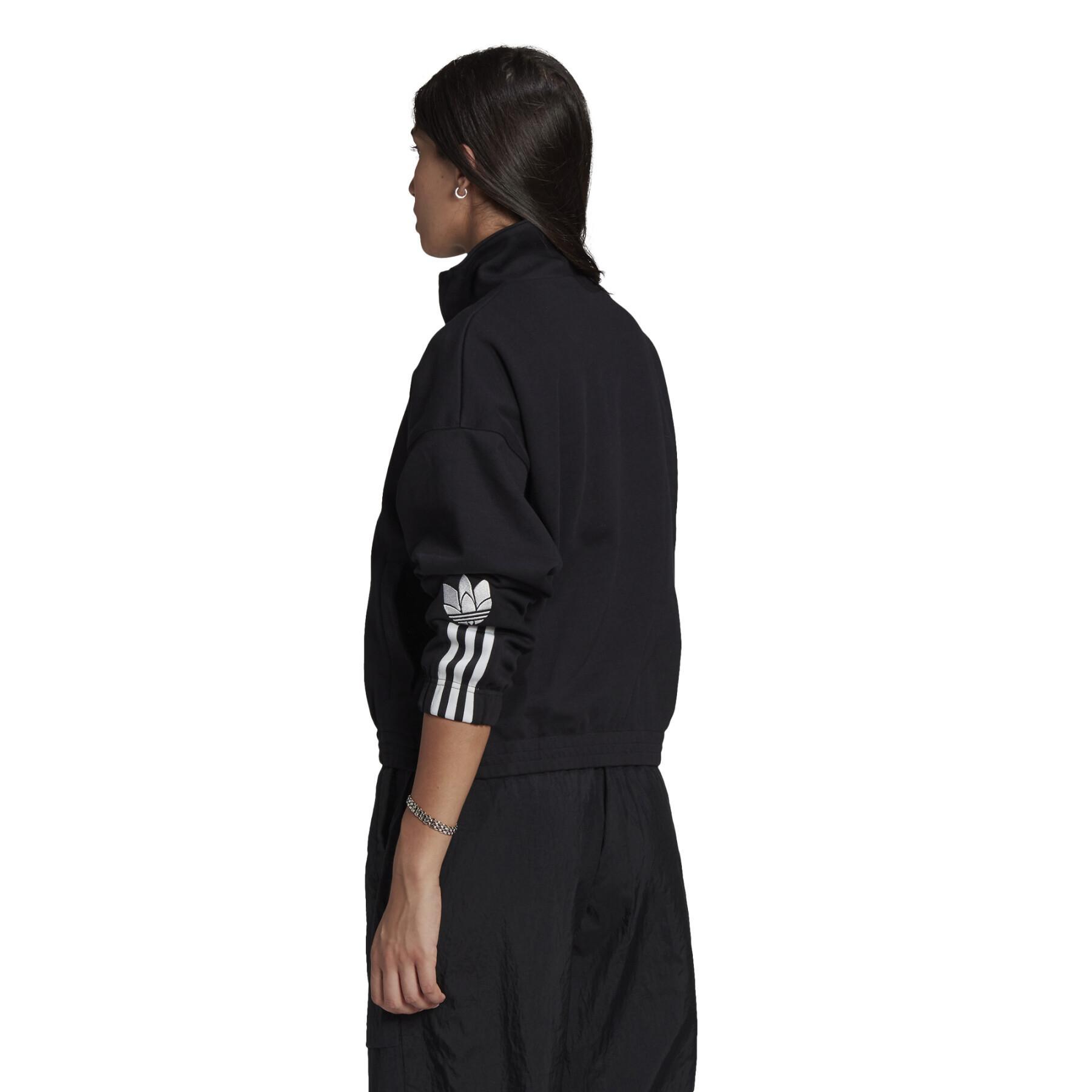 Veste de survêtement femme adidas Originals Adicolor 3D Trefoil