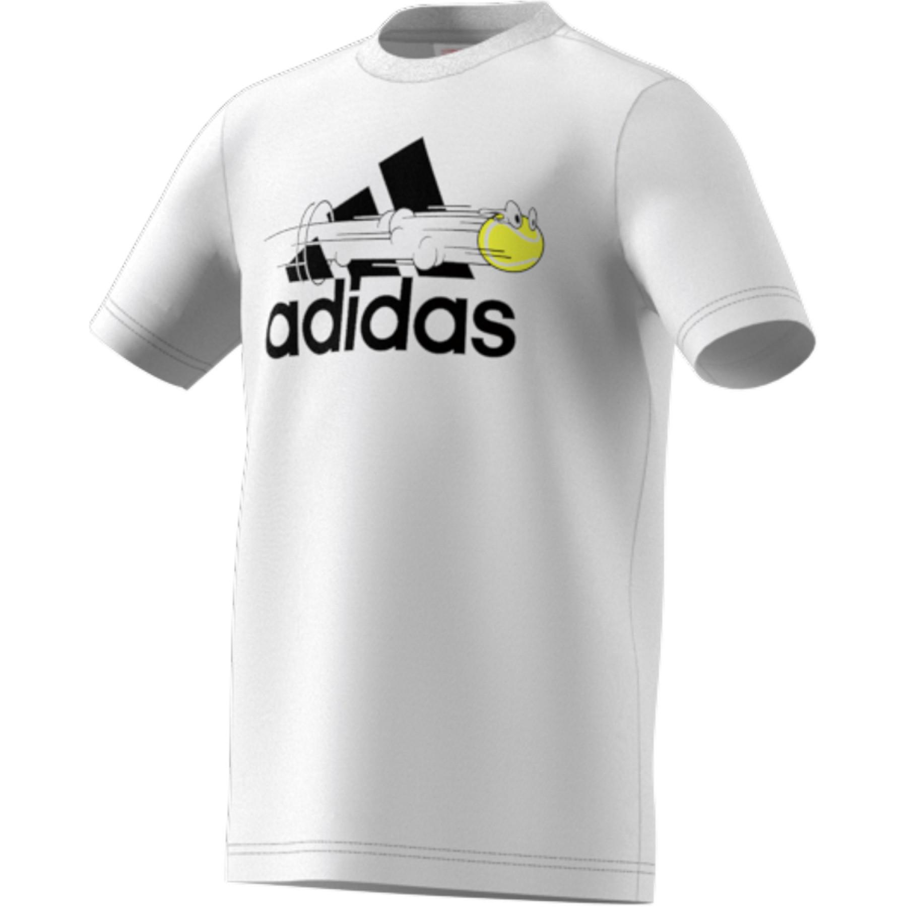 T-shirt enfant adidas Tennis Graphic Logo