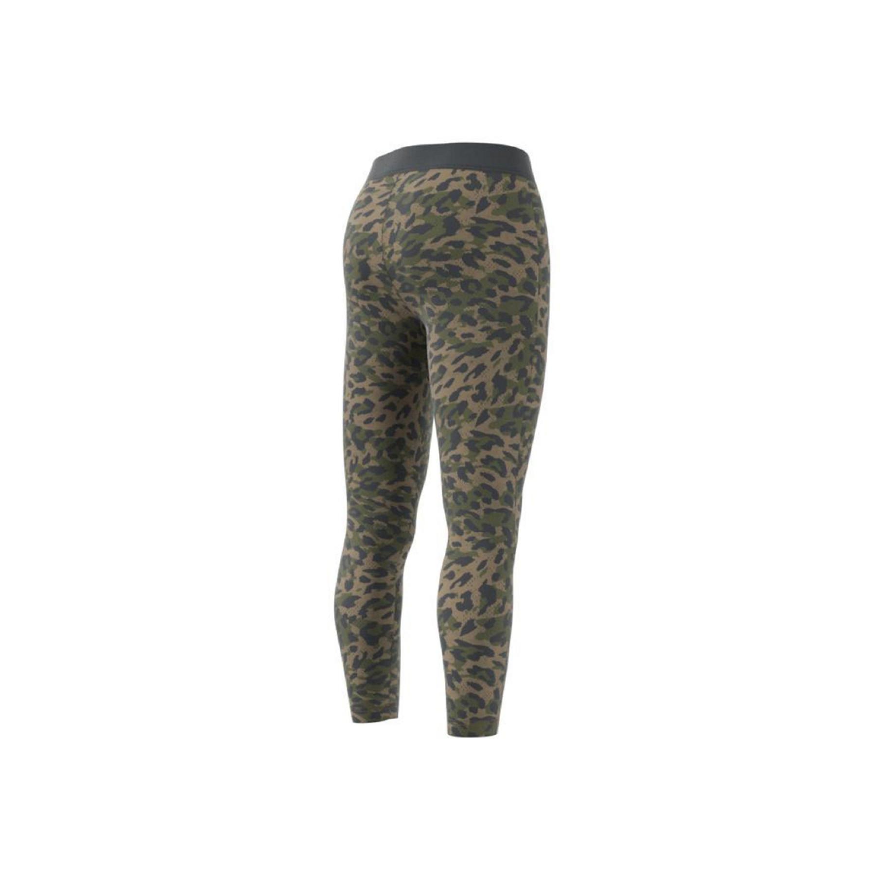 Legging femme adidas Sportswear Leopard-Imprimé Cotton