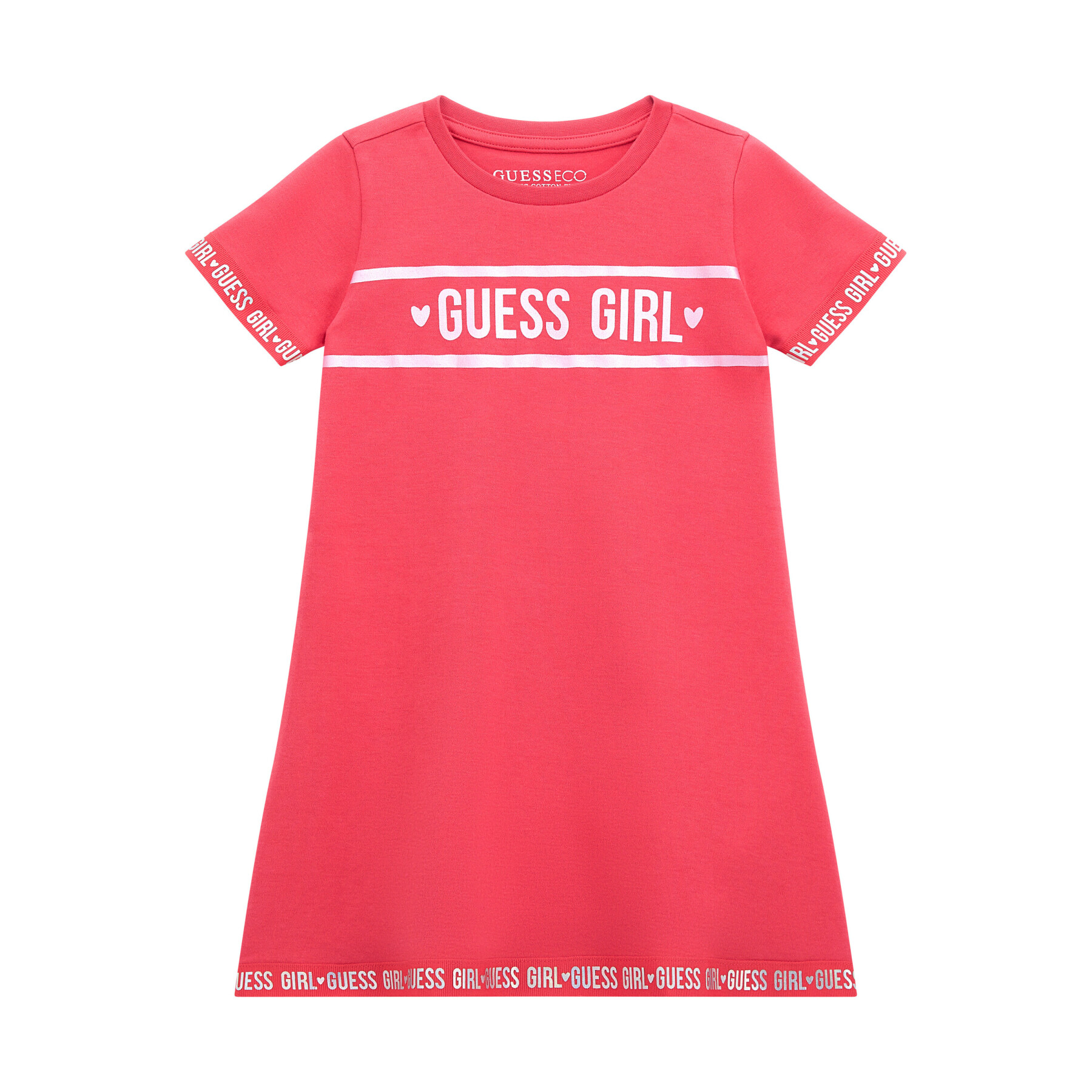 Robe manches courtes fille Guess