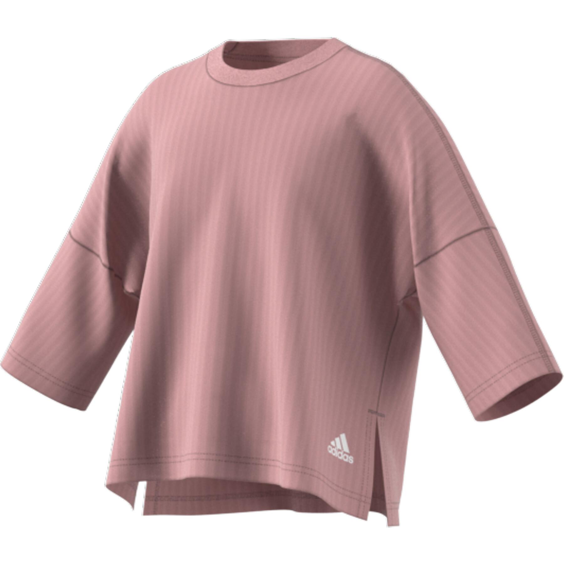 Sweatshirt fille adidas Yoga Lounge Cotton Comfort