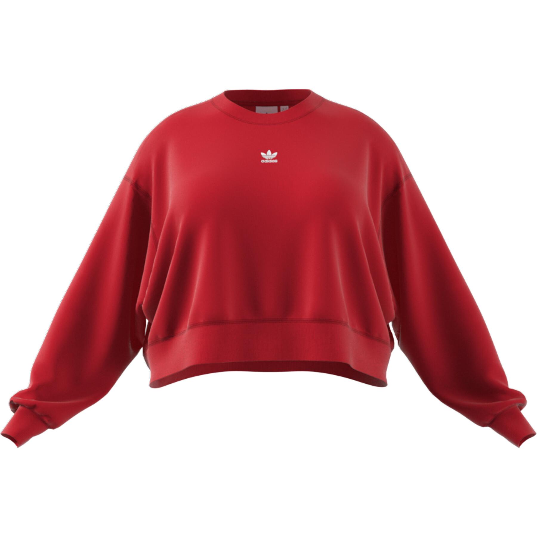 Sweatshirt femme adidas Originals Adicolor Essentials Crew (Grandes Tailles)