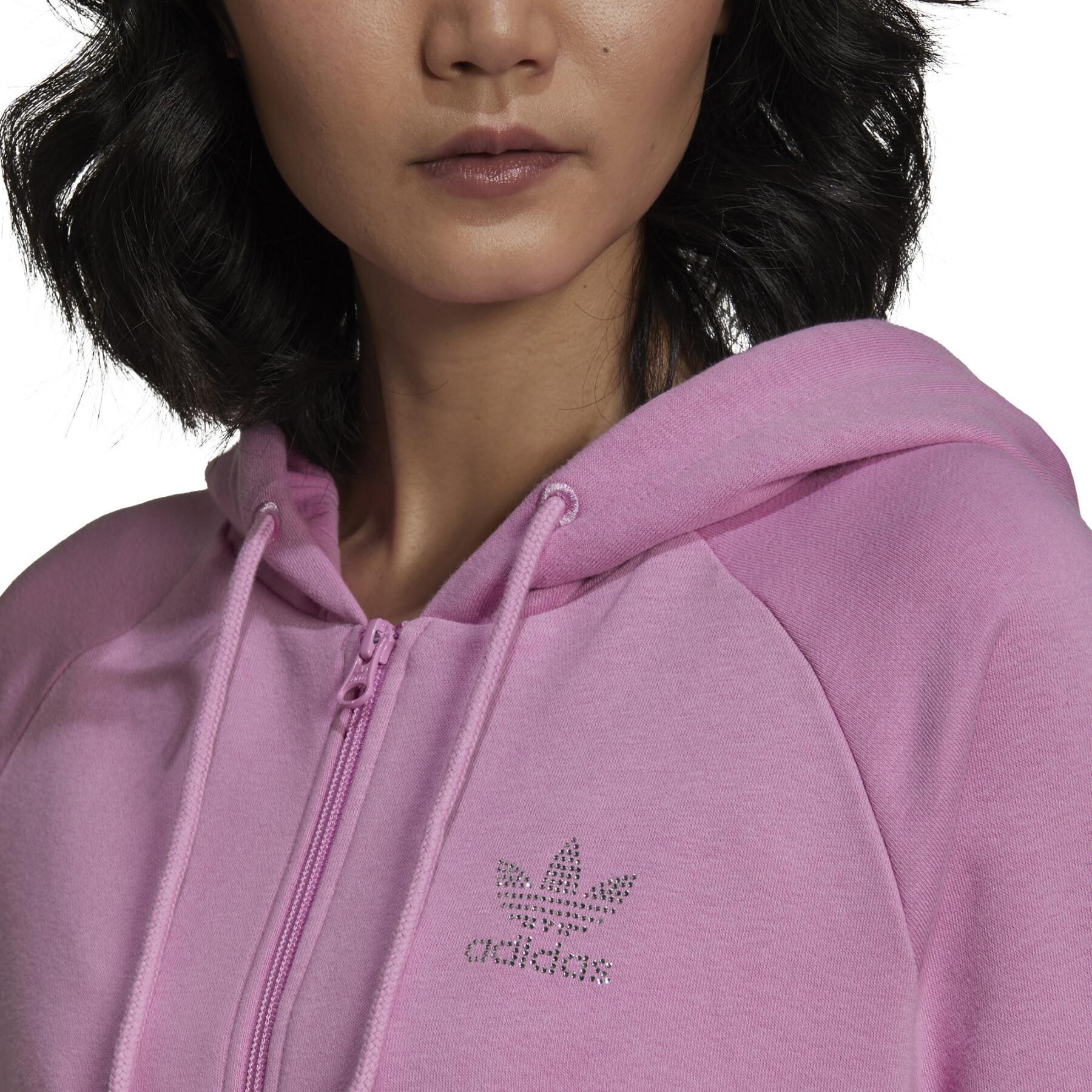 Sweatshirt à capuche femme adidas Originals 2000 Luxe